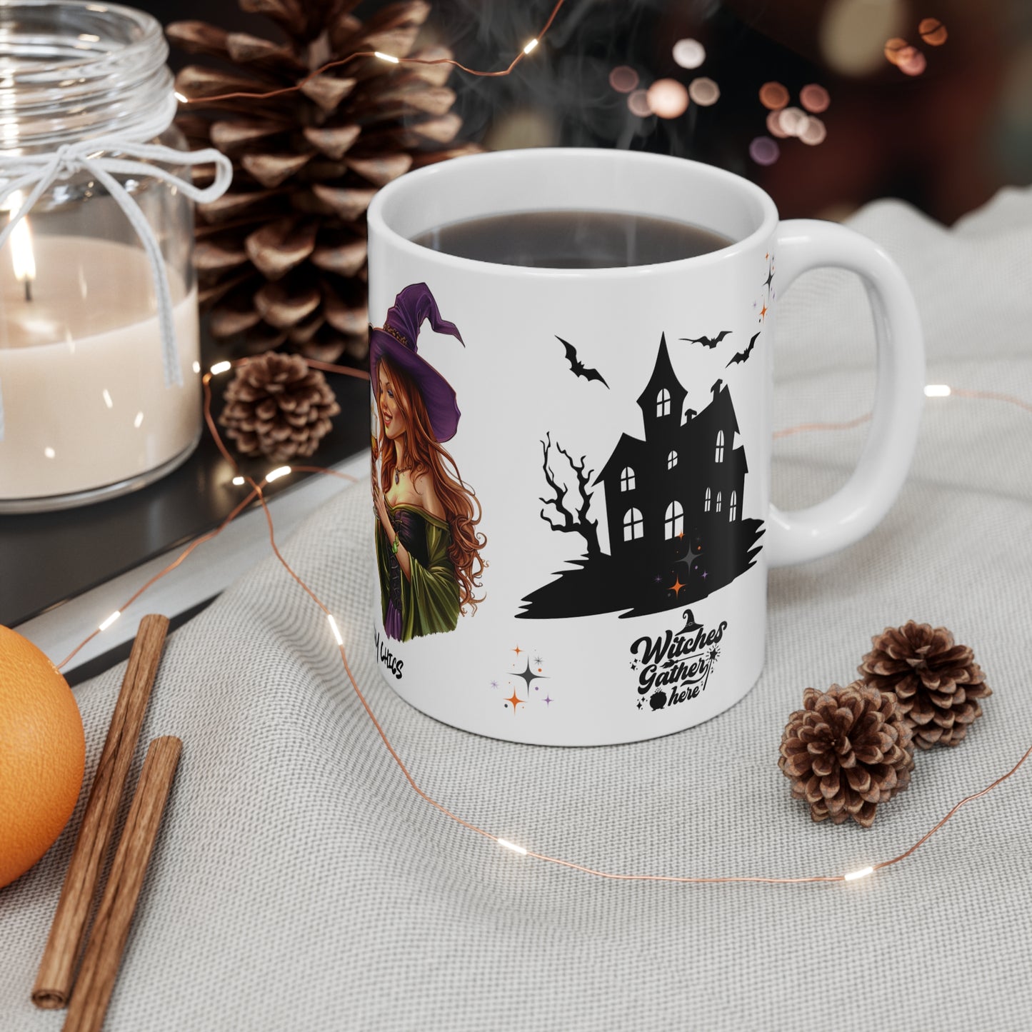 Halloween, Witchy Chics - Mug 11oz