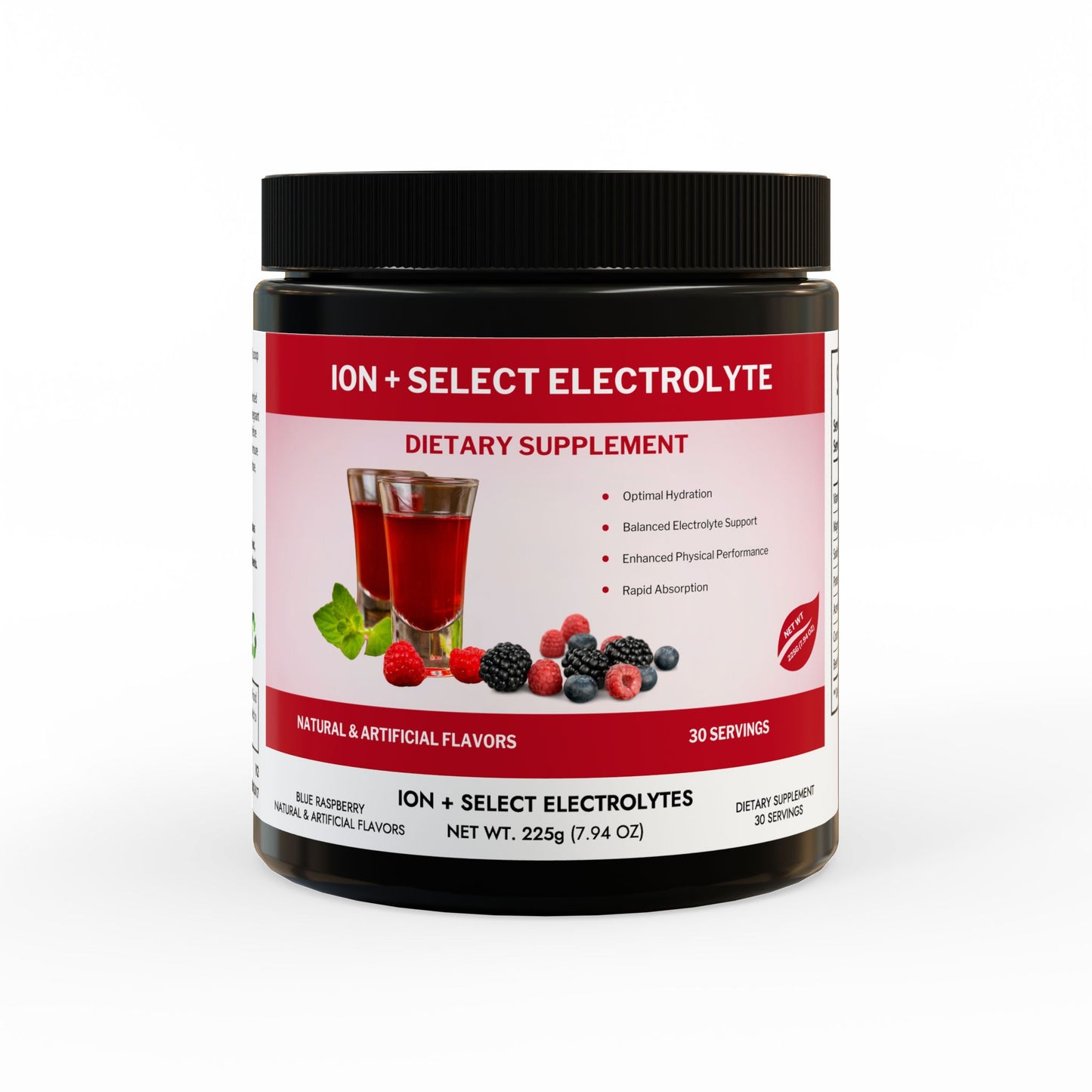 ION + Select Electrolyte Supplement (225g, 7.9oz) - 11990