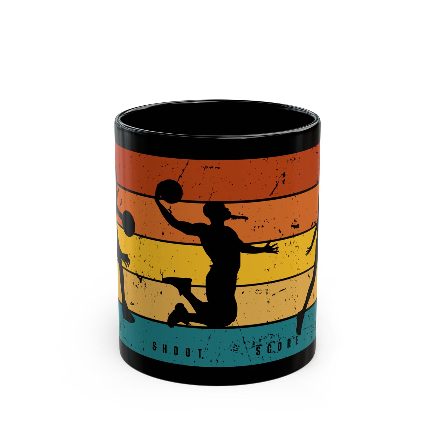 Basketball Black Mug