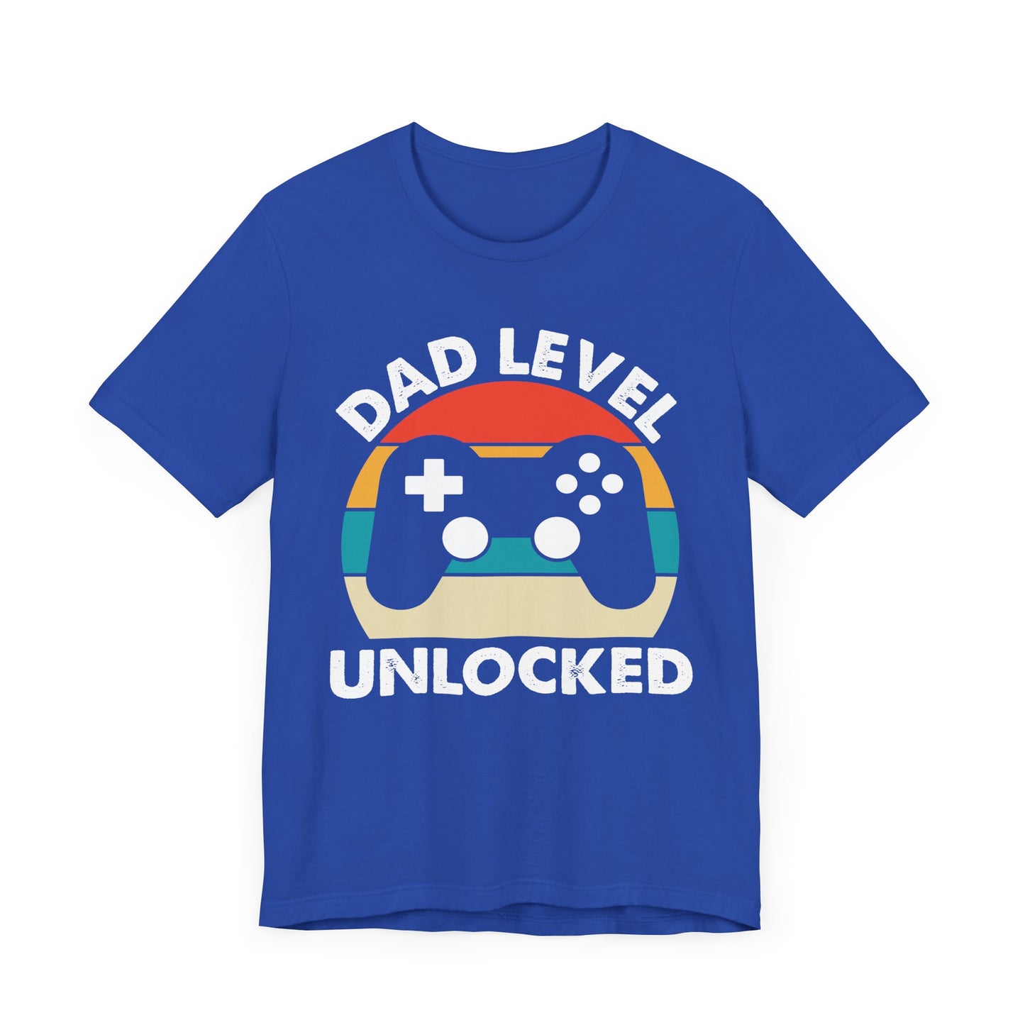 Dad Level Unlocked - Unisex Jersey Short Sleeve Tee - 13699