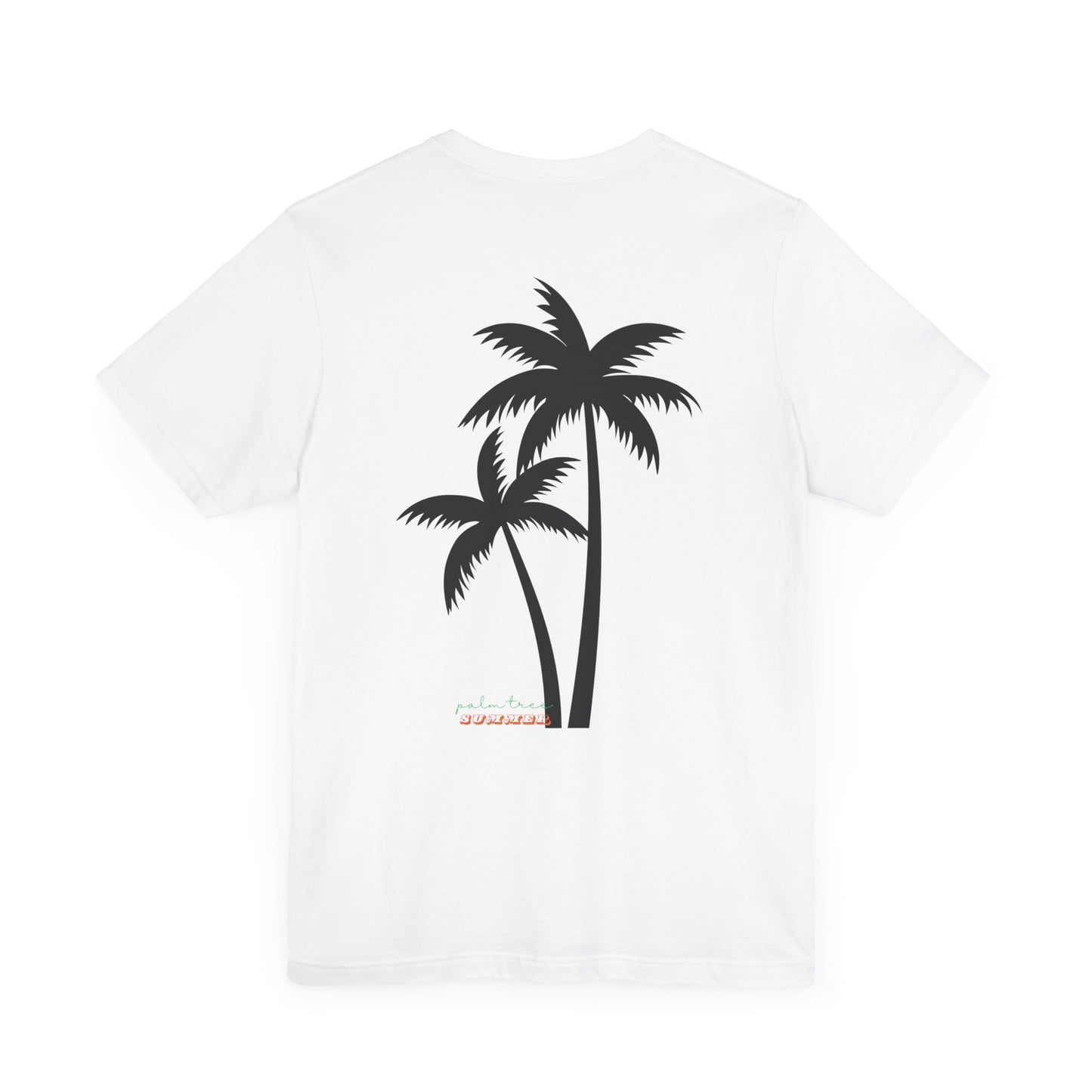Summer, Palm Tree - Unisex Jersey Short Sleeve Tee - 13317