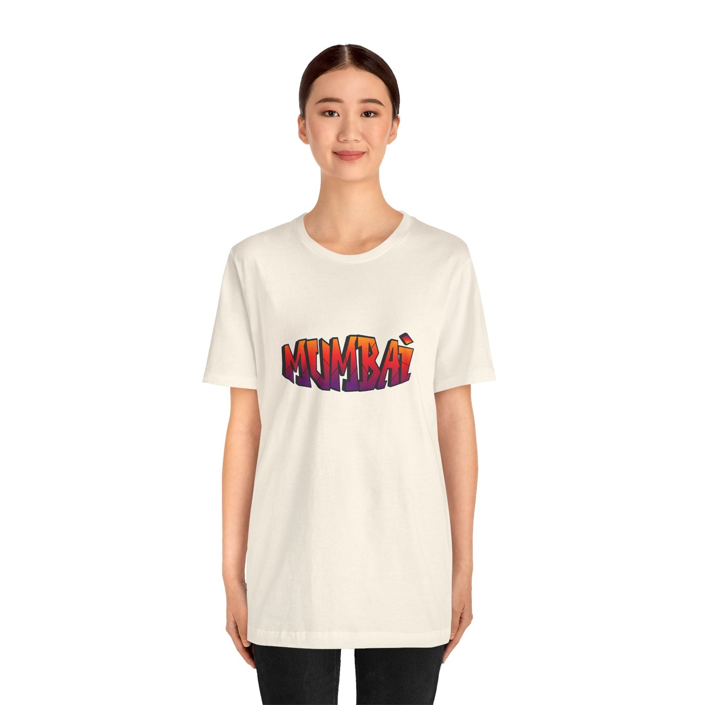 Mumbai Graphic Unisex Tee - Perfect for Tours and Casual Wear - 12043