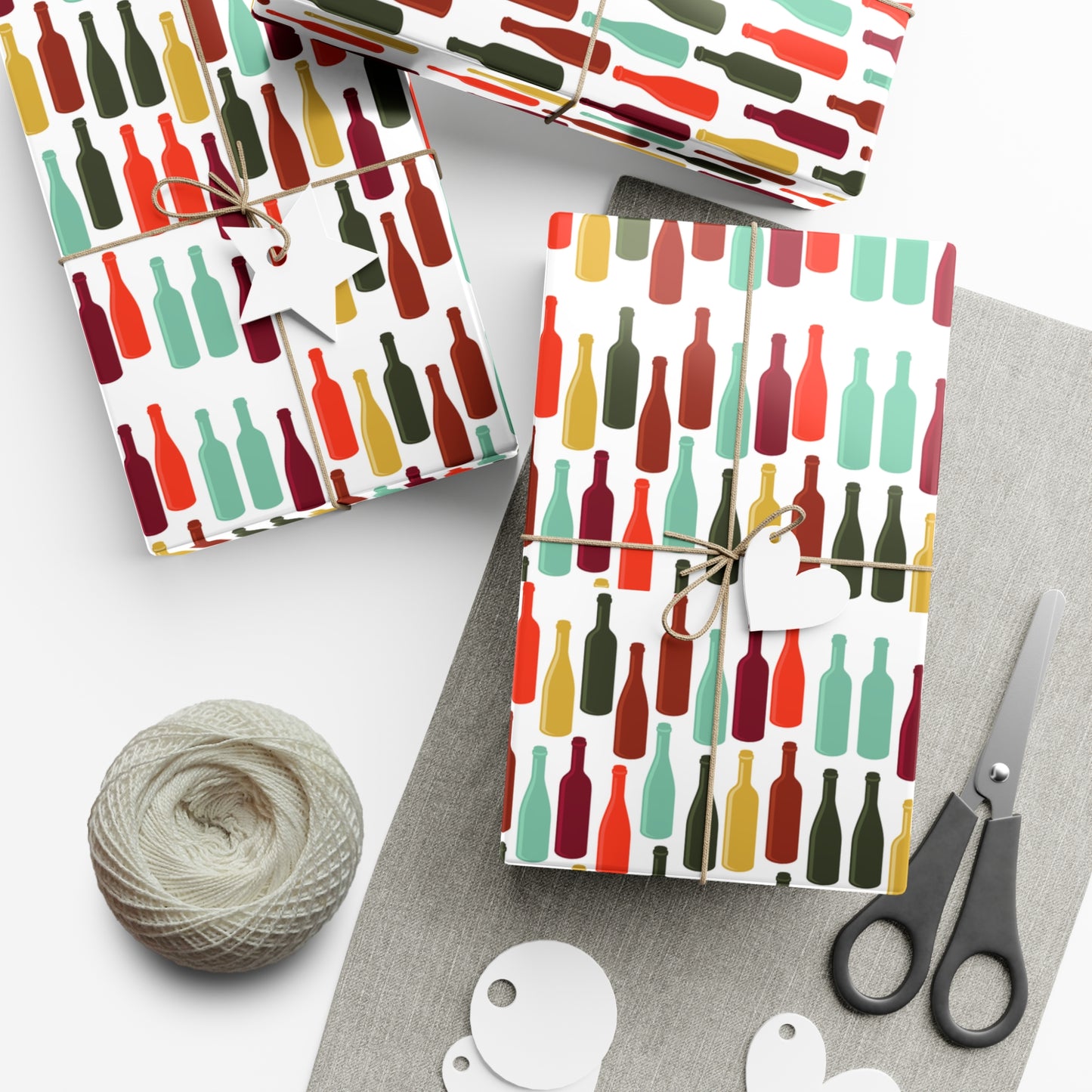 Bottles - Gift Wrap Papers - 10363