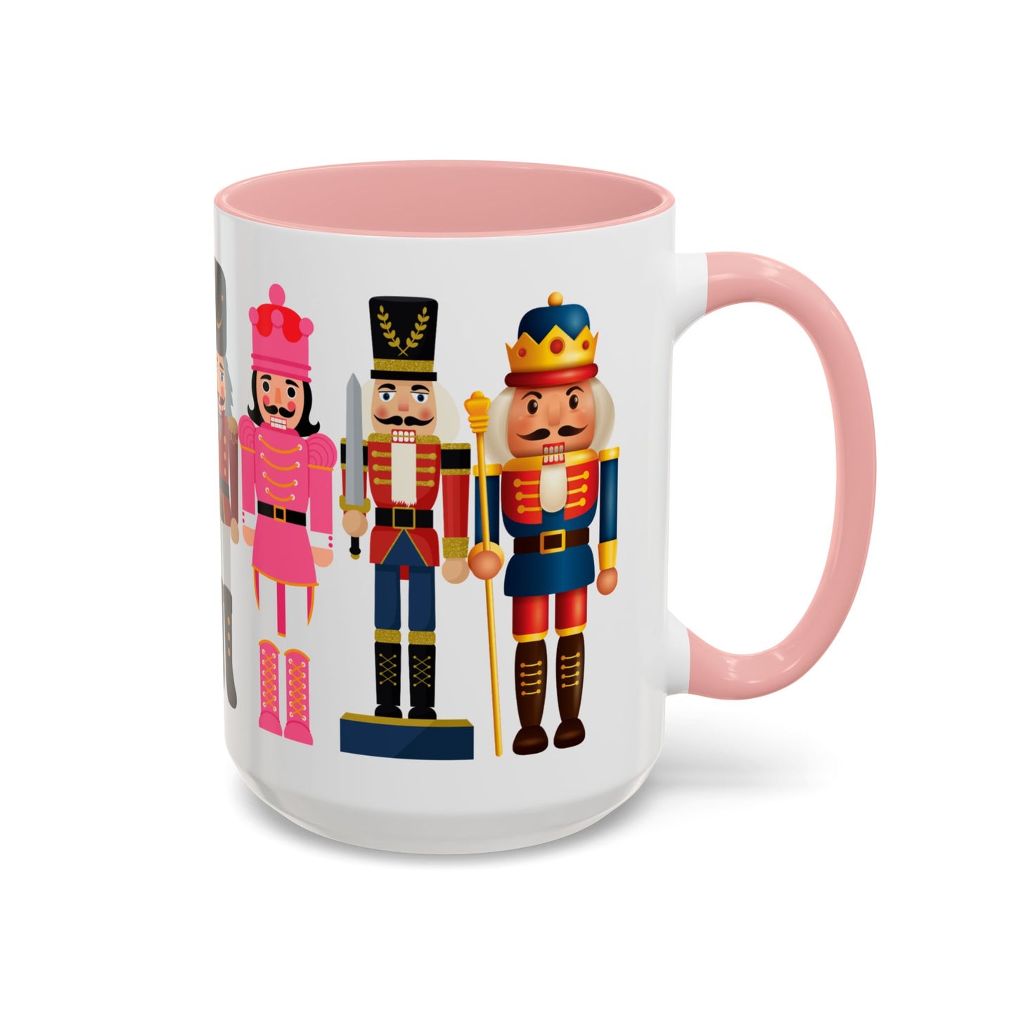 Christmas Nutcrackers - Accent Coffee Mug (11, 15oz) - 10361