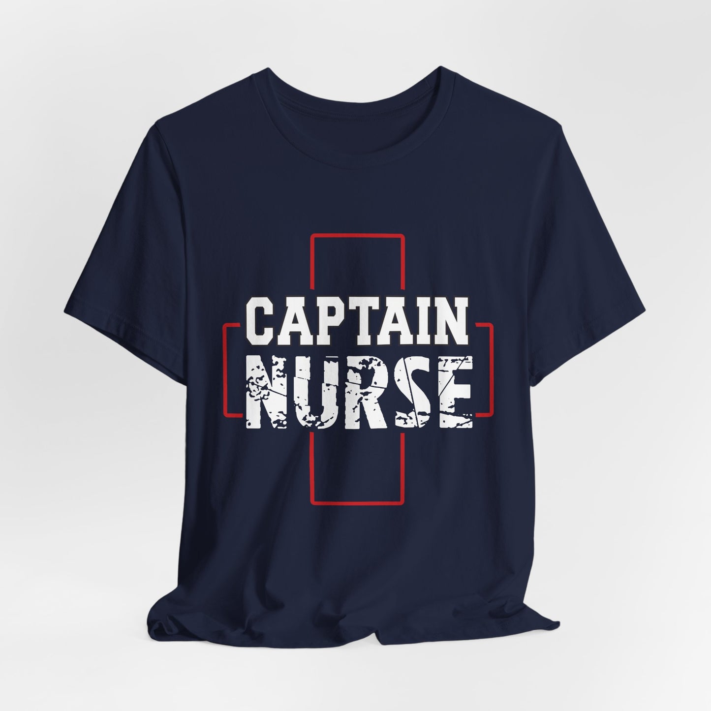 Captain Nurse - Unisex Jersey Short Sleeve Tee - 13262