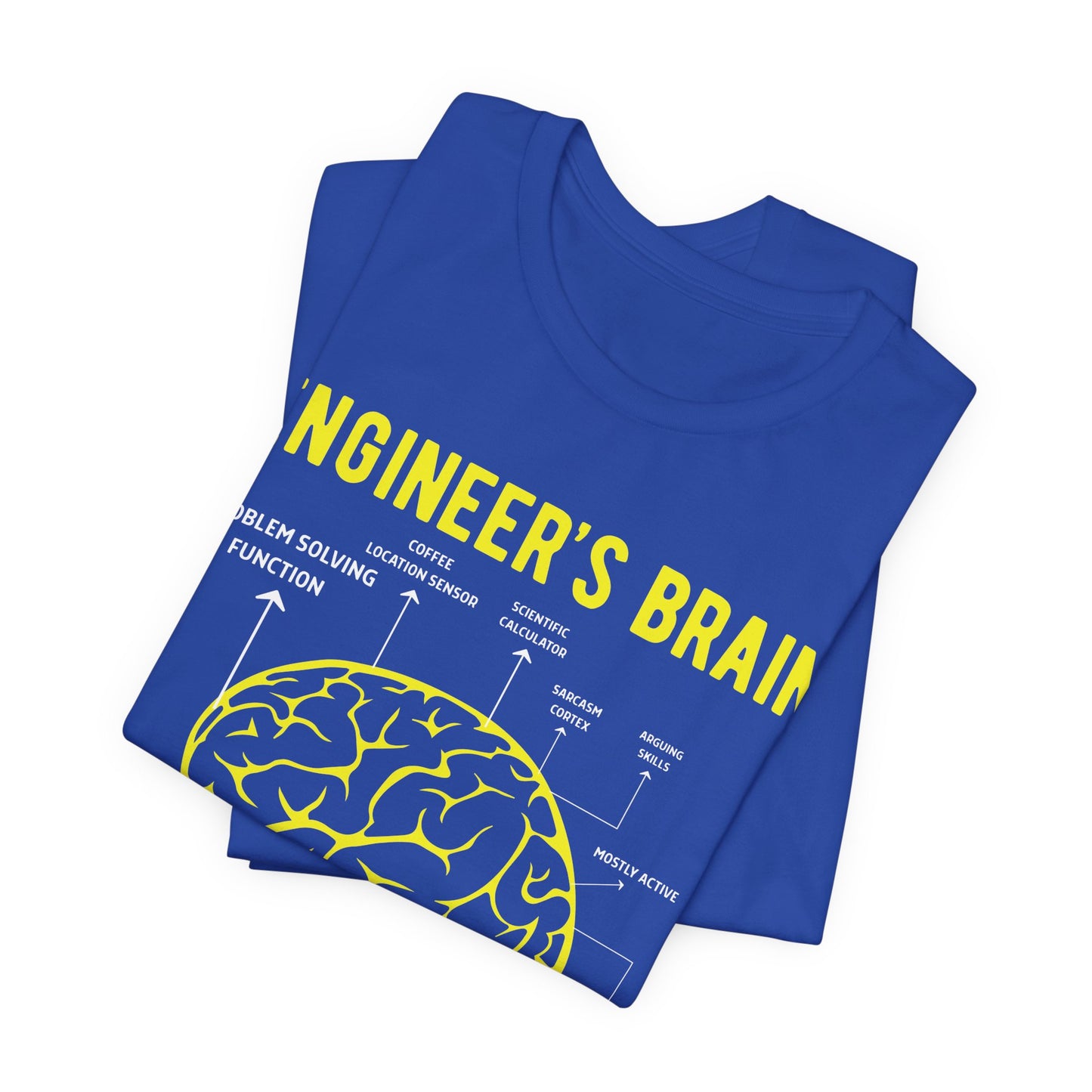 Engineer's Brain - Unisex Jersey Short Sleeve Tee - 13536