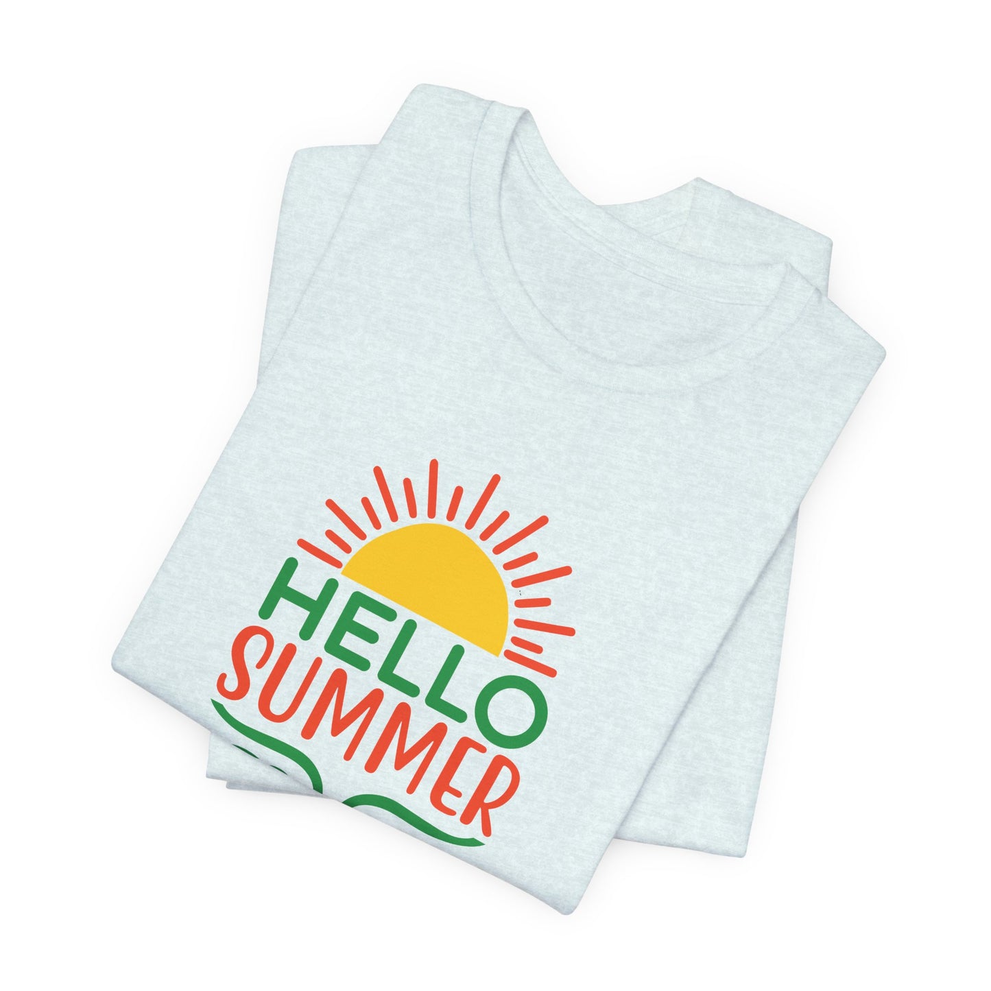 Hello Summer - Unisex Jersey Short Sleeve Tee