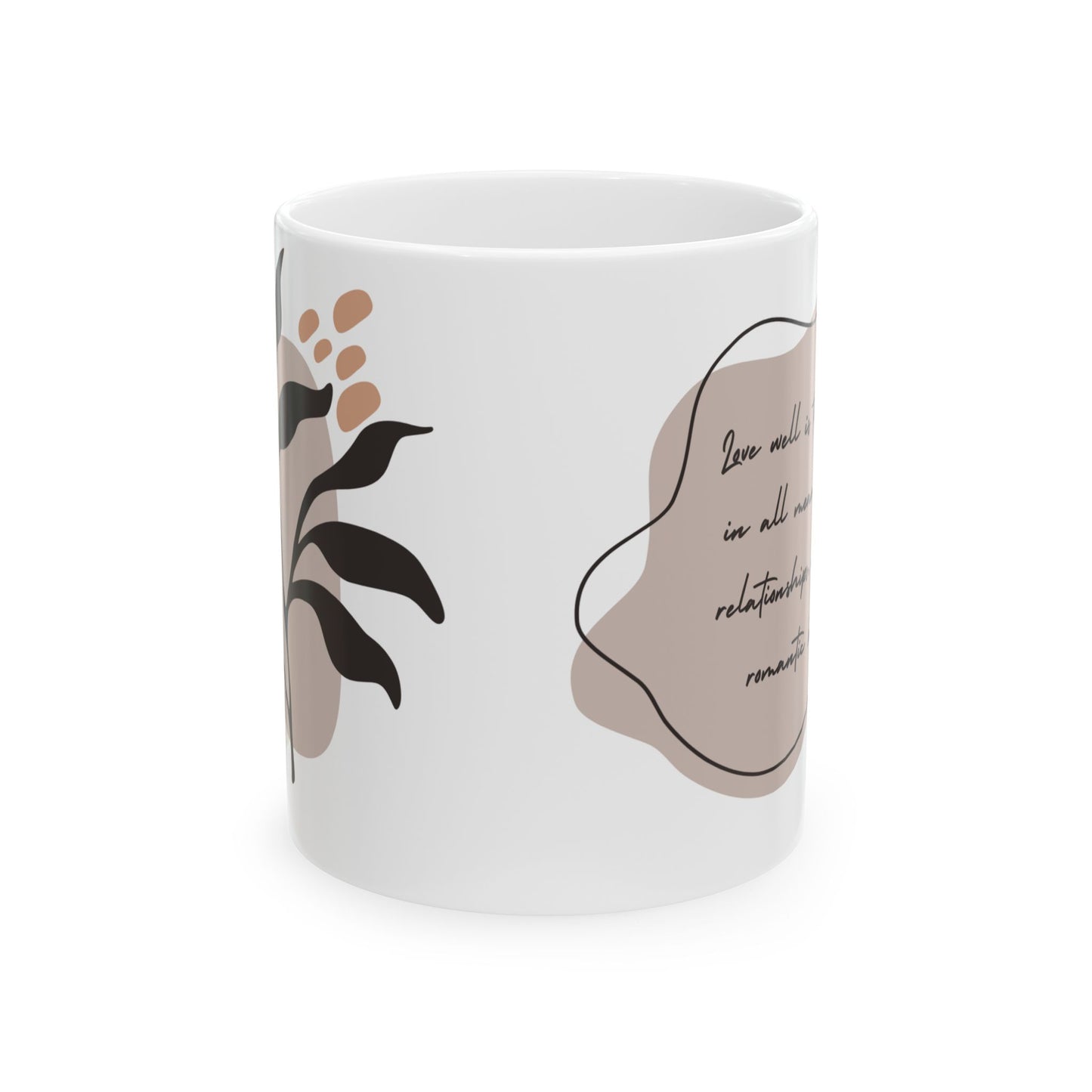 Love Well - Ceramic Mug, (11oz, 15oz) - 10919