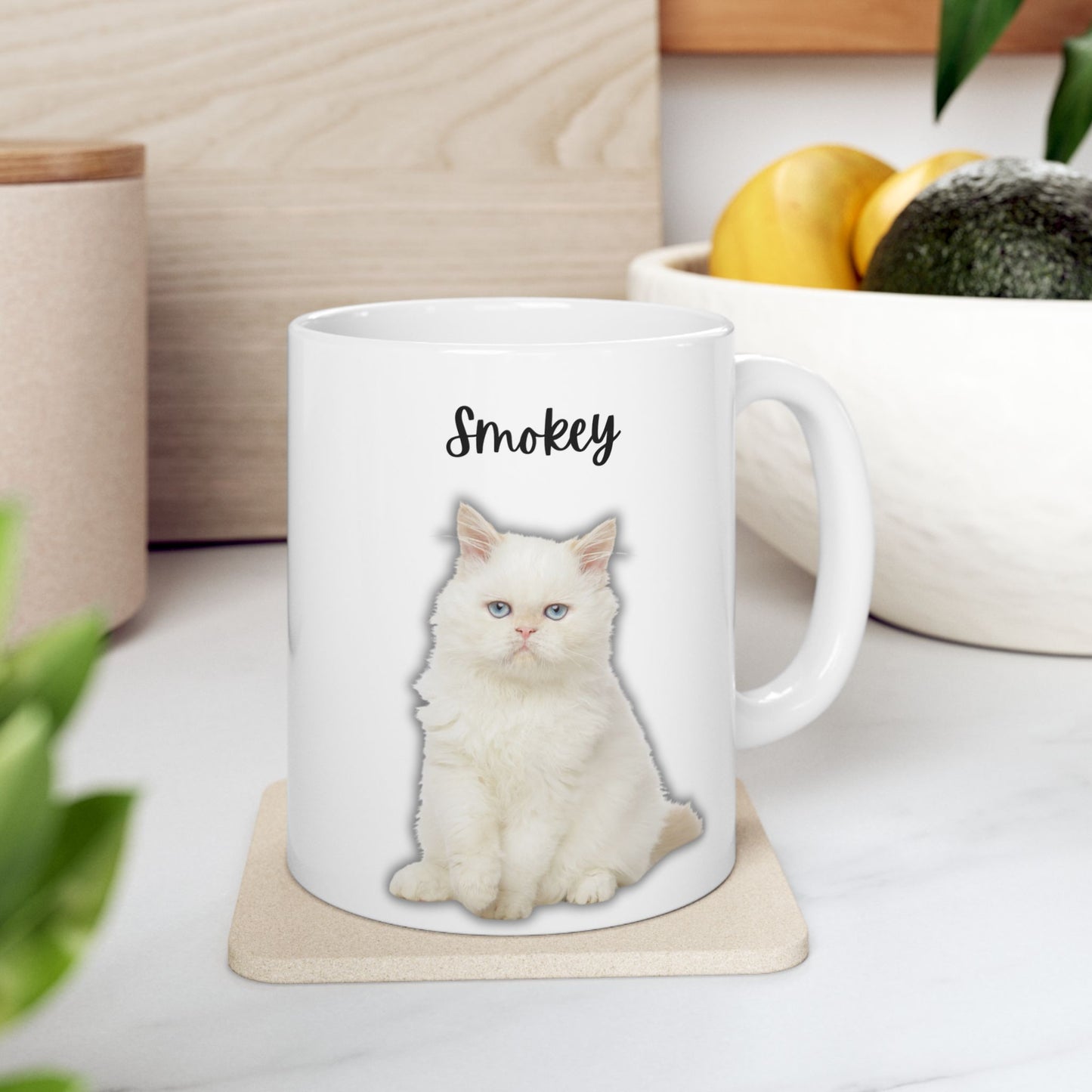 Personalised Cute Ceramic Mug - Perfect Gift for Dog Lovers, Pet Owner Coffee Mug - 14200