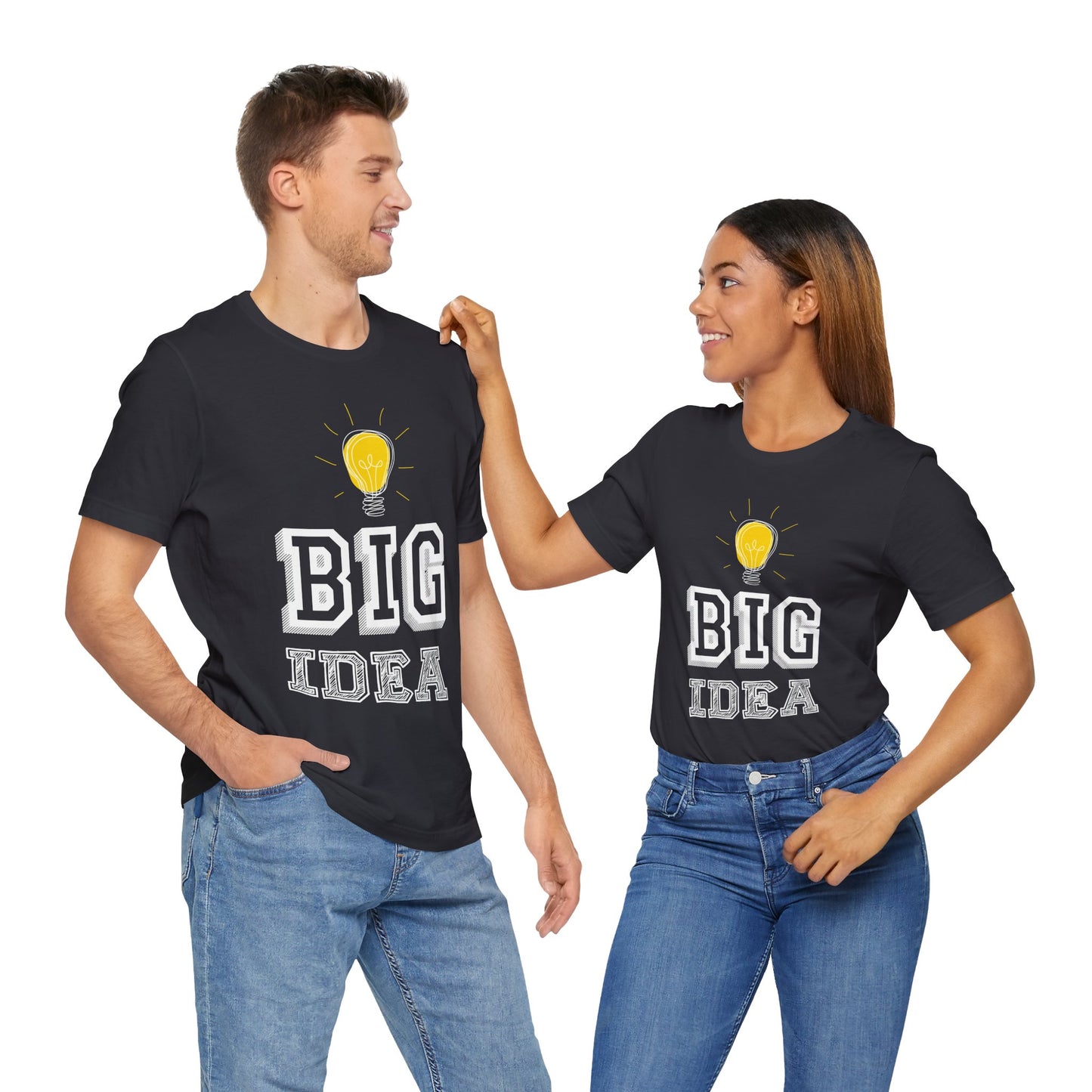 Motivational: Big Idea - Unisex Jersey Short Sleeve Tee - 12469