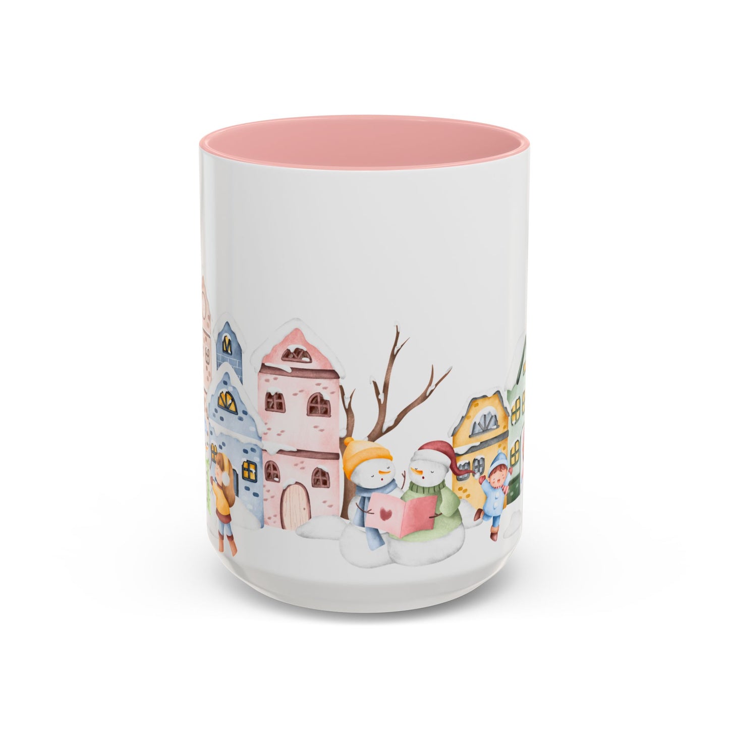 Winter Day, Outdoor - Accent Coffee Mug (11, 15oz) - 10455