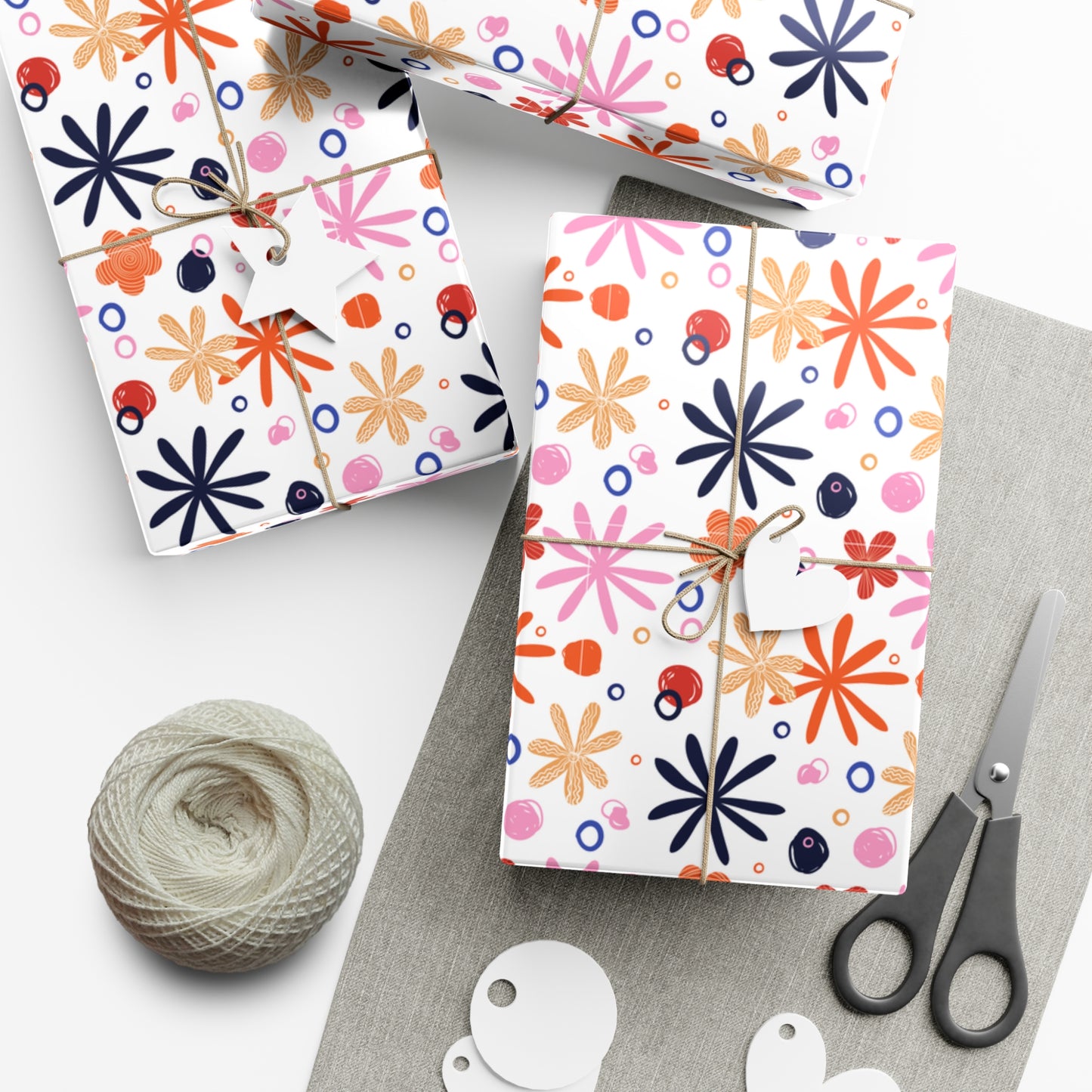 Colorful Flowers - Gift Wrap Papers - 10213