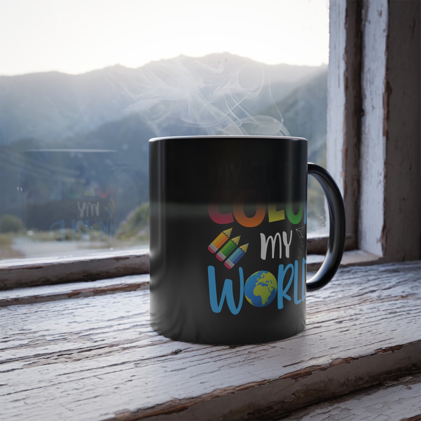 My Students Color My World - Color Morphing Mug, 11oz - 13401