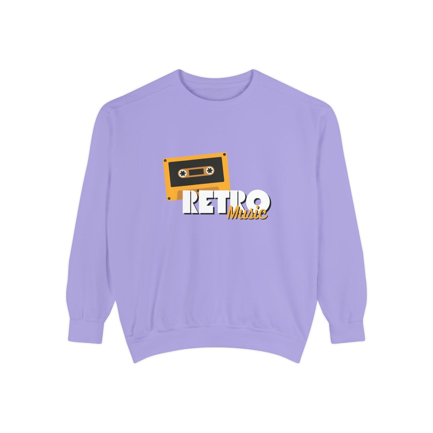 Retro Music - Unisex Garment-Dyed Sweatshirt - 10604