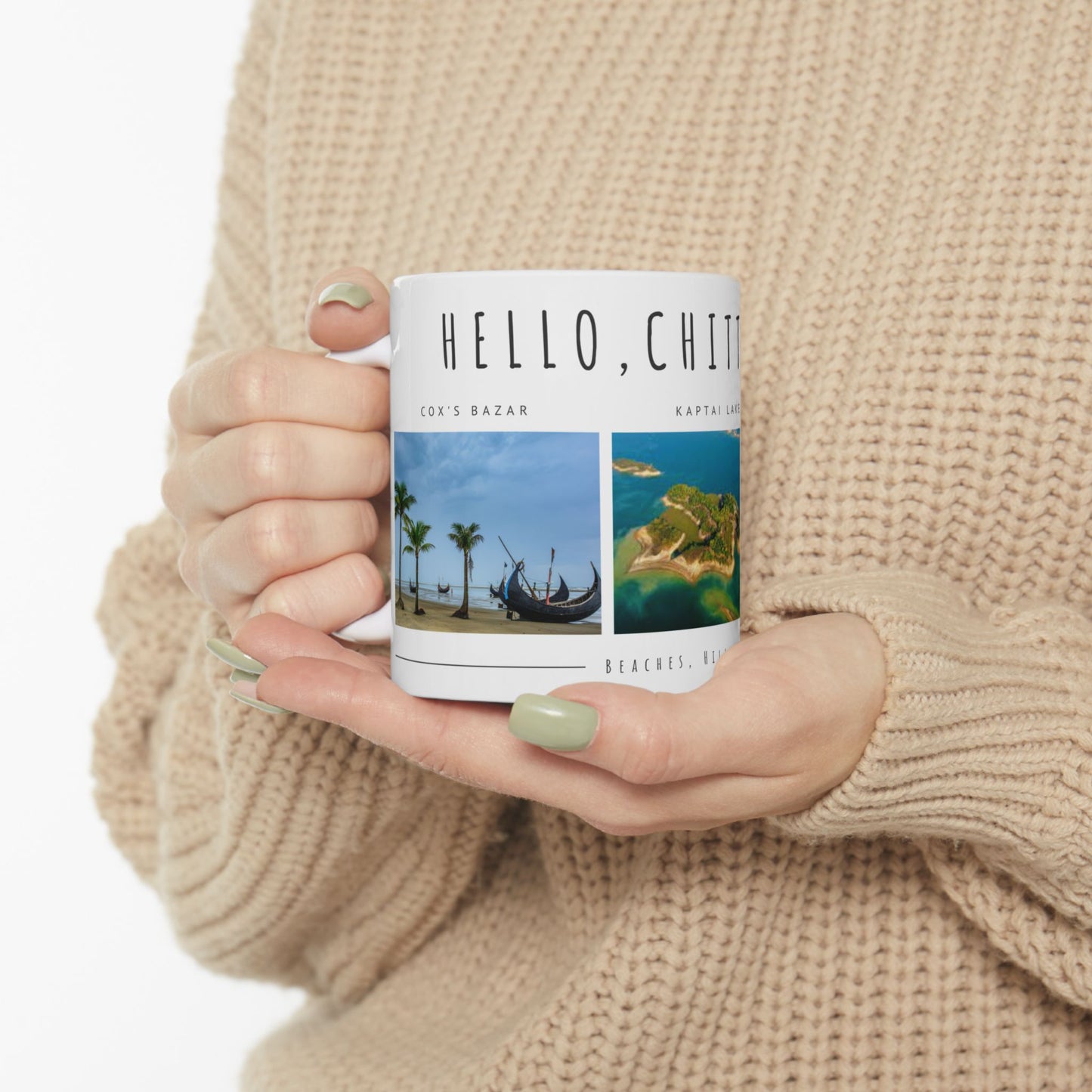 Hello Chittagong Ceramic Mug (11oz & 15oz) - 12213