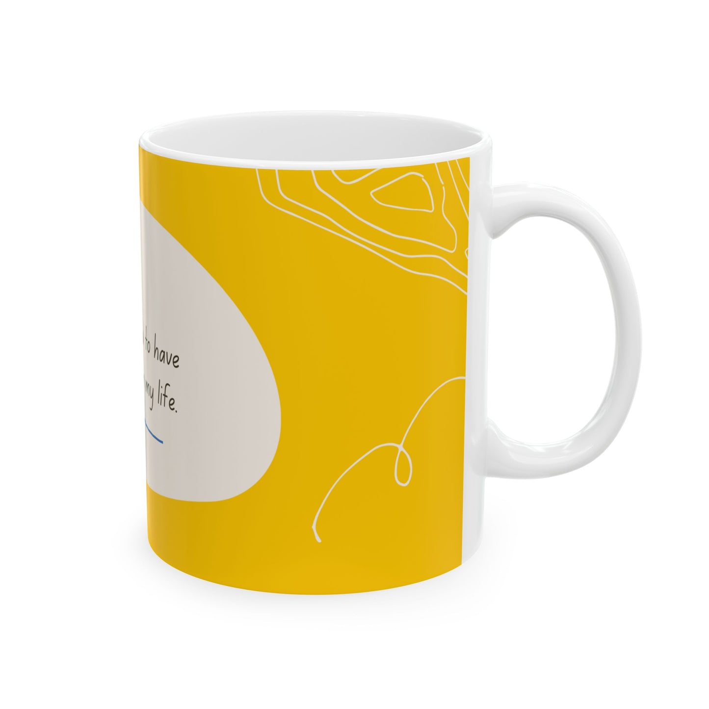 Granfa, Dad, I'm Grateful to have both of you, Ceramic Mug - Perfect Gift for Father's Day - 14054