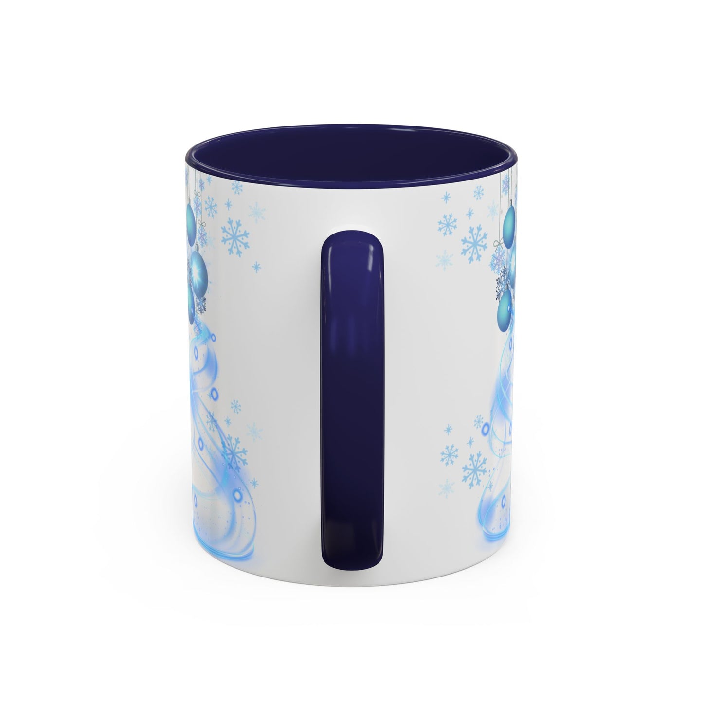 Blue Christmas - Accent Coffee Mug (11, 15oz)