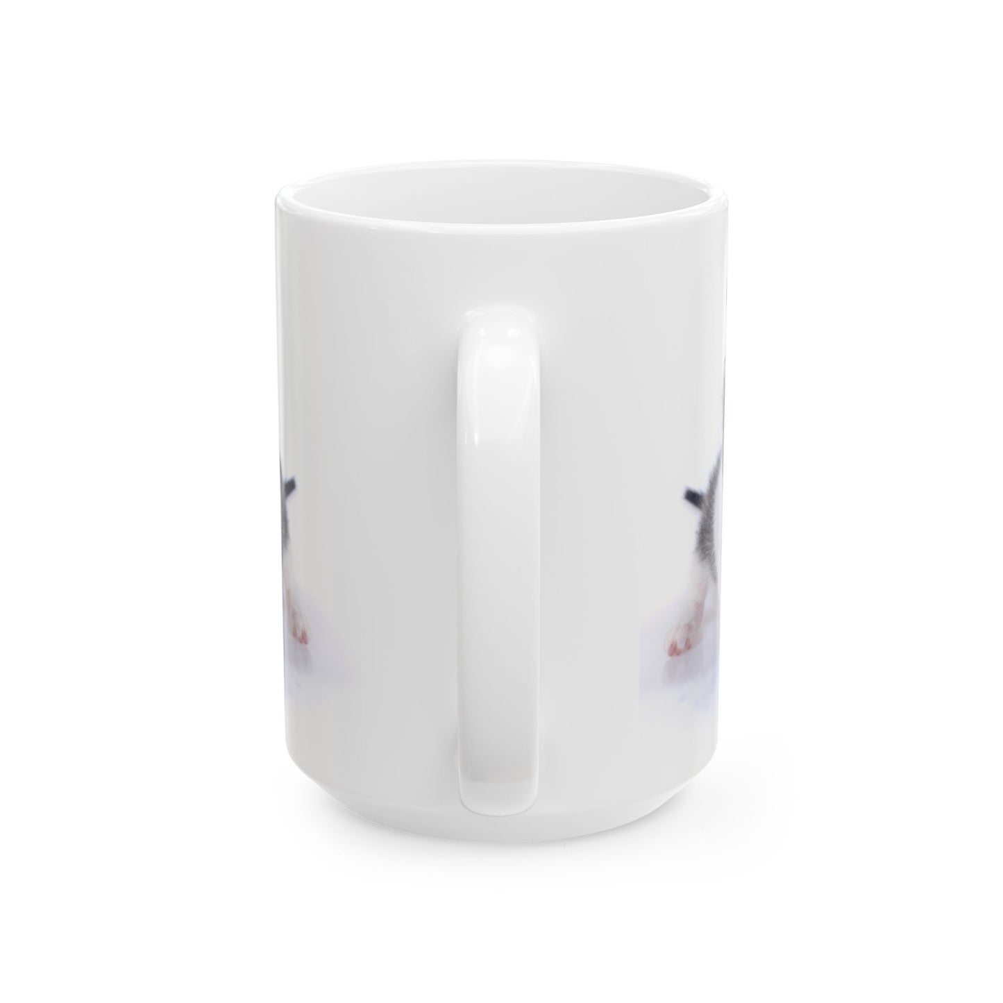 Cute Cat Ceramic Mug - Perfect Gift for Cat Lovers, Coffee Lovers, Animal Lovers, Pet Owners, Birthday, Holiday! - 14196