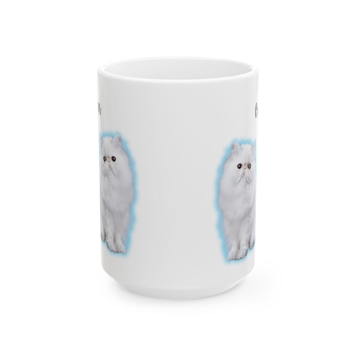 Cute Cat Ceramic Mug - Ideal Gift for Cat Lovers, Cozy Home Decor, Feline Themed Drinkware, Pet Lover's Gift, Fun Coffee Cup - 14208