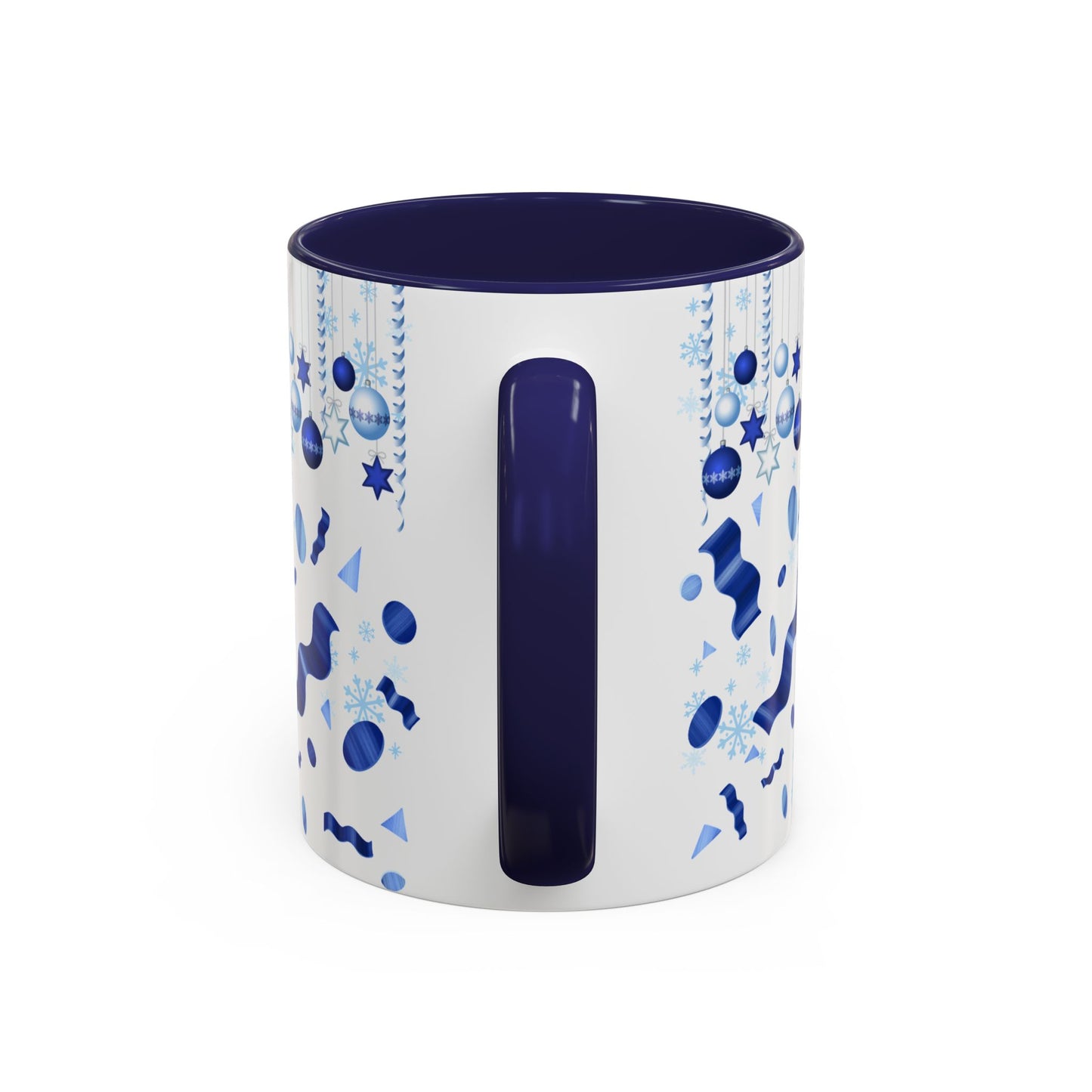 Blue Christmas - Accent Coffee Mug (11, 15oz)