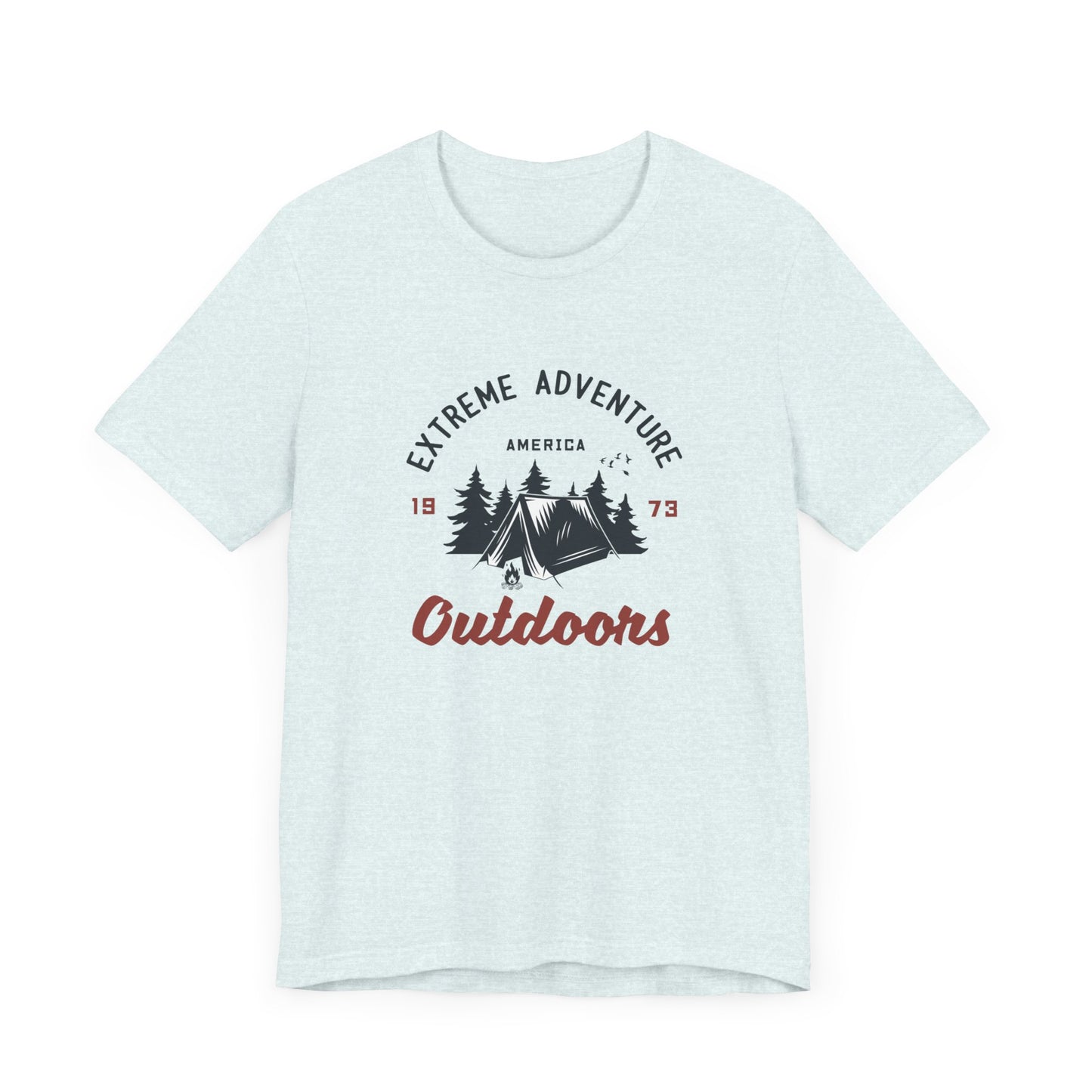 Extreme Adventure America Outdoors - Unisex Jersey Short Sleeve Tee