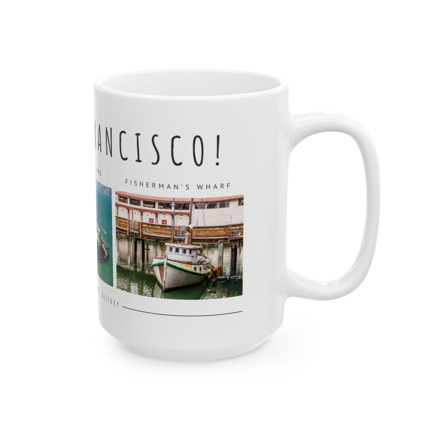 Hello San Francisco Ceramic Mug - Perfect Gift for Travelers - 12164