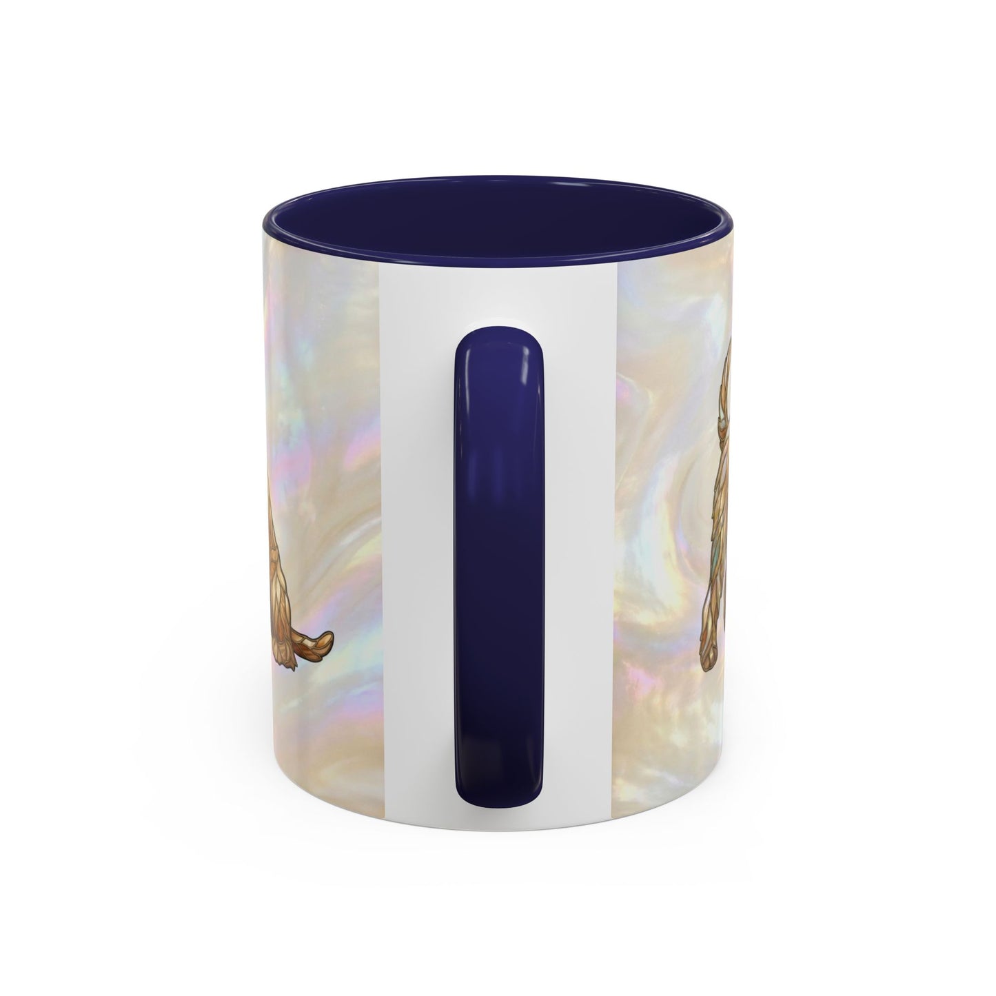 Wheaten Terrier Accent Coffee Mug – Stained Glass Design 11/15oz - 14651