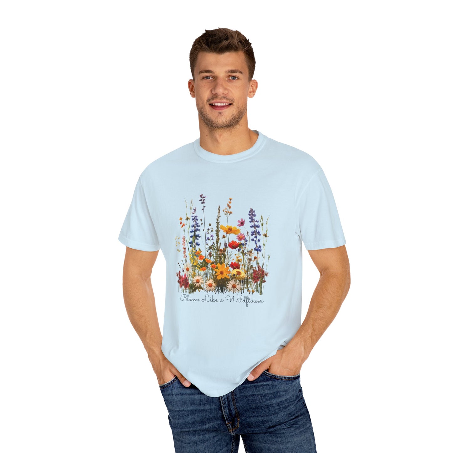 Wildflowers - Unisex Garment-Dyed T-shirt - 10448