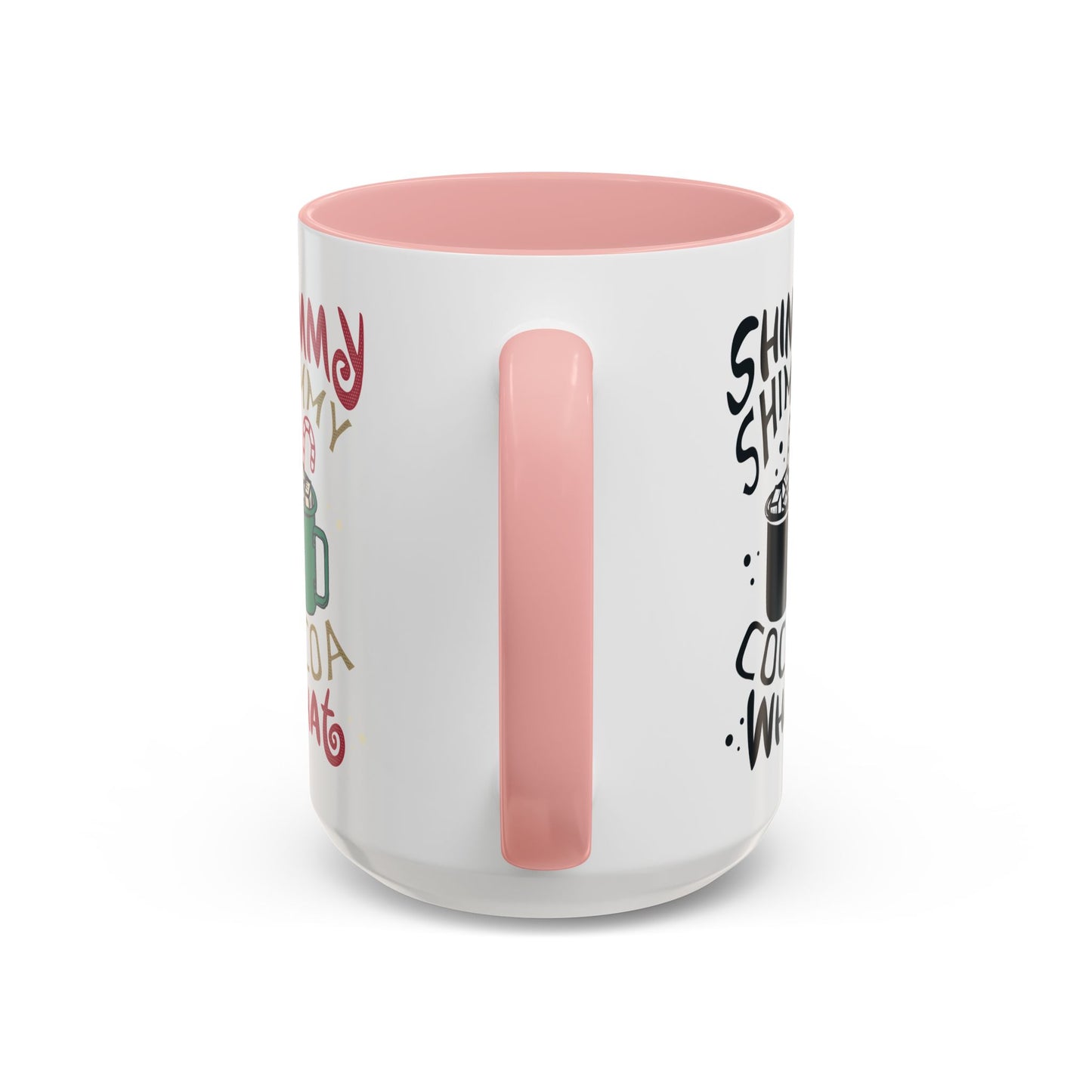 Rocking Around The Tree Upside Down - Accent Coffee Mug (11, 15oz)