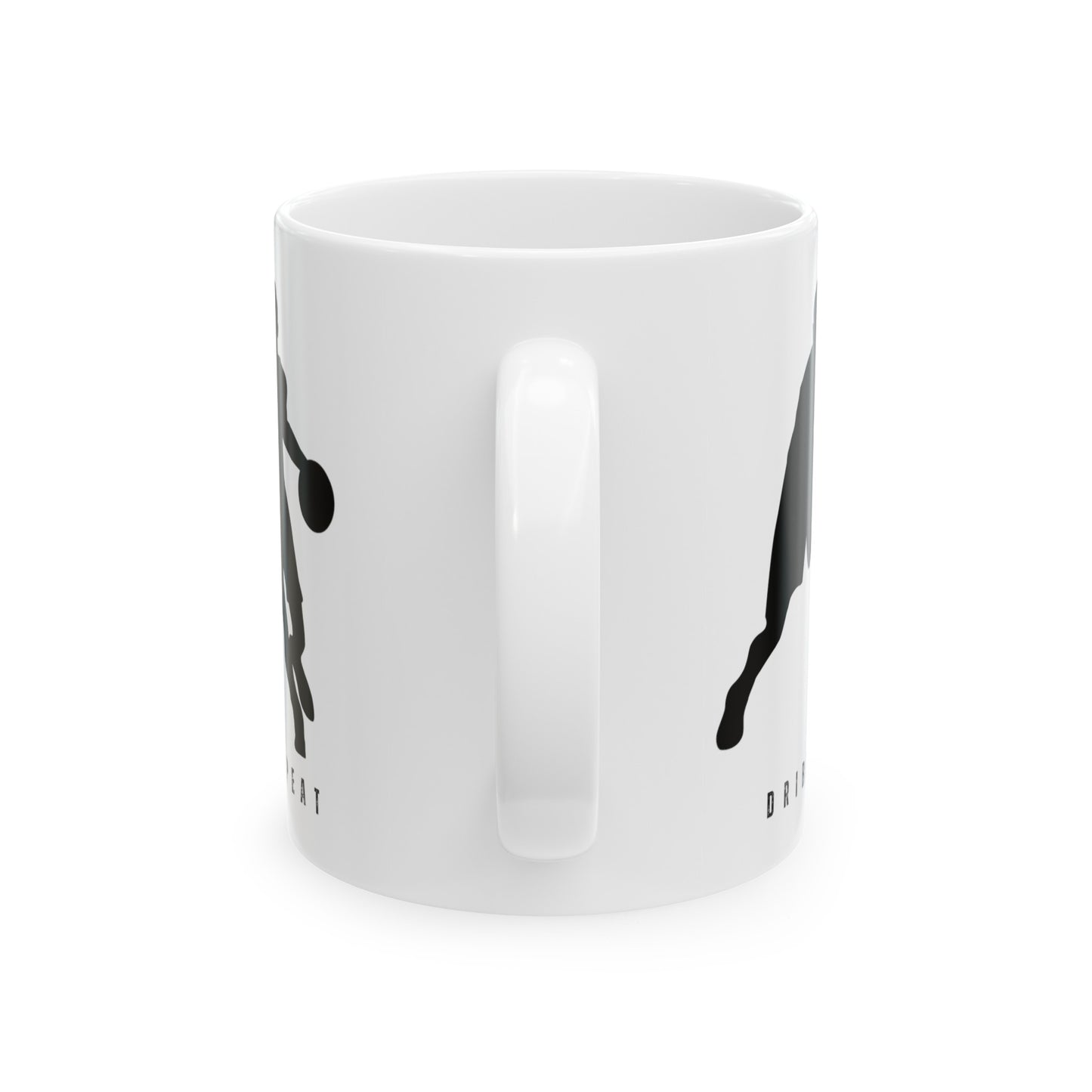 Dribble Shoot Score Repeat Mug | Basketball Lovers