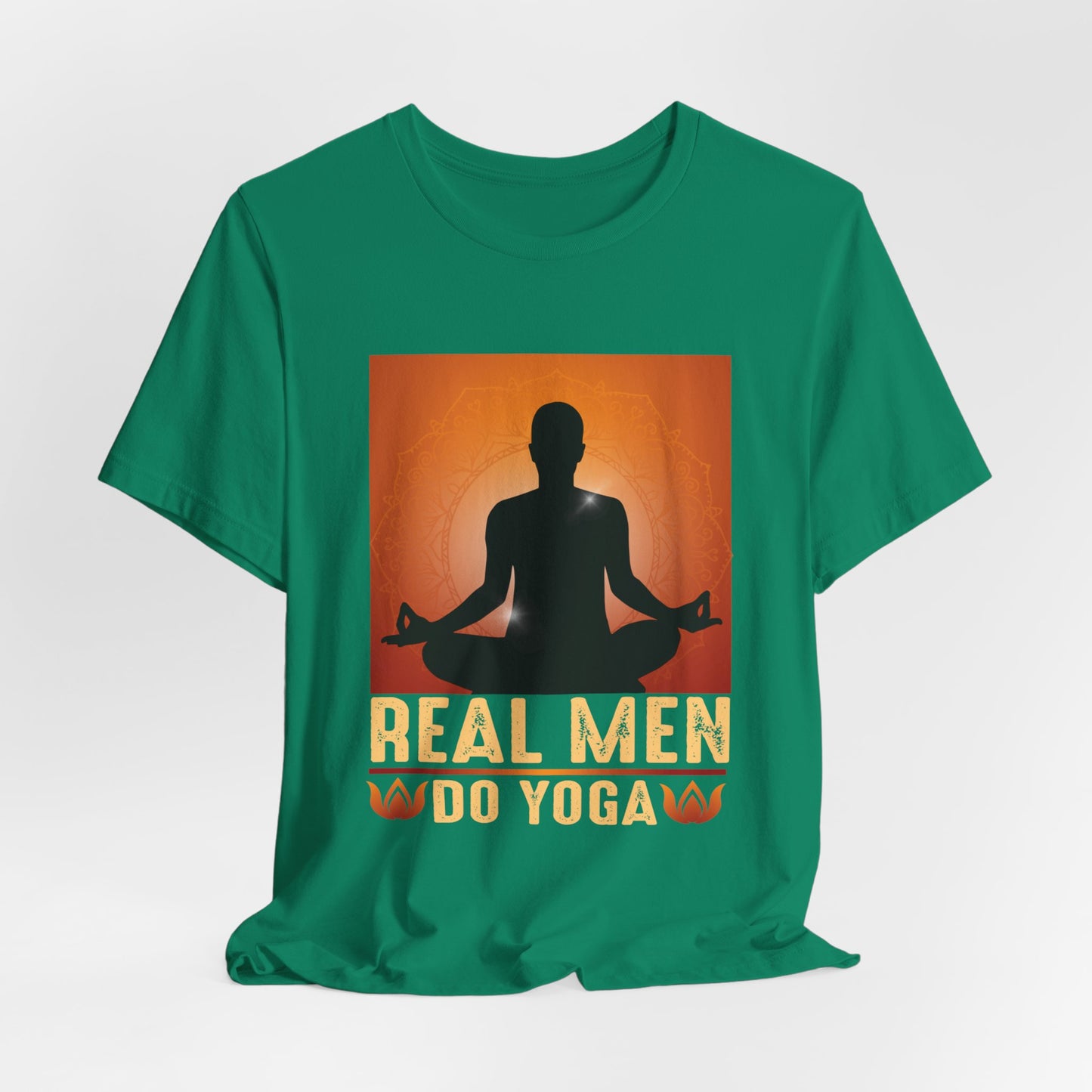 Real Men Do Yoga - Unisex Jersey Short Sleeve Tee