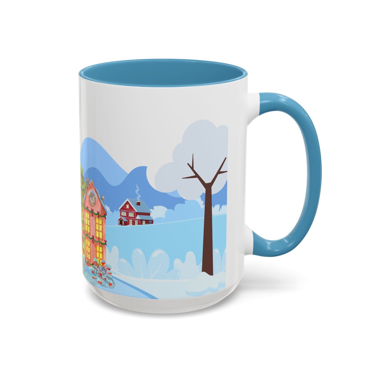 Christmas Day - Accent Coffee Mug (11, 15oz) - 10457