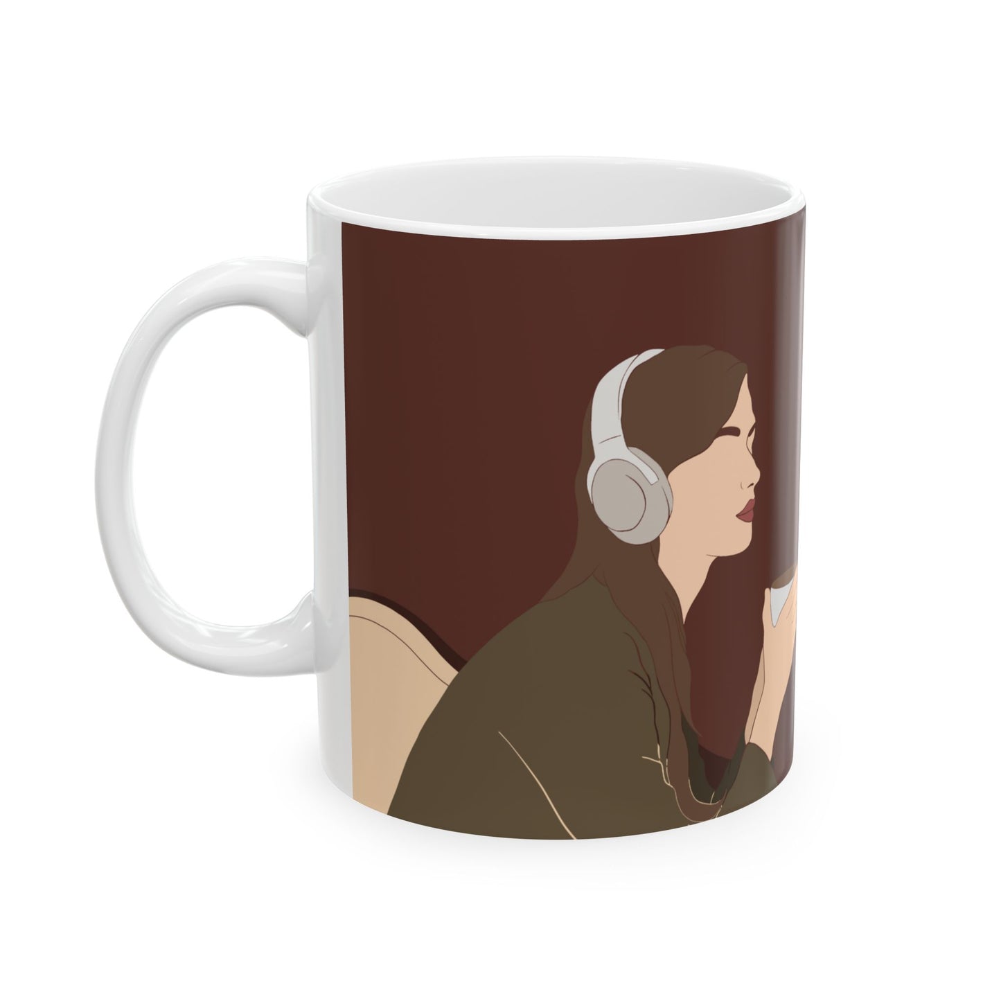 To Make Me Happy, Make Me Coffee - Ceramic Mug, (11oz, 15oz) - 11070
