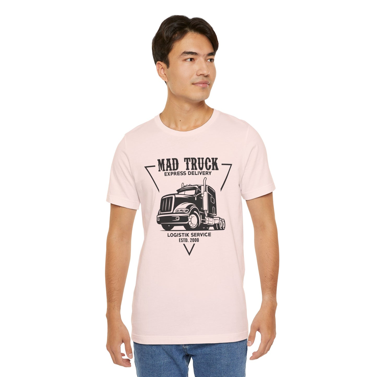 Mad Truck Express Delivery - Unisex Jersey Short Sleeve Tee - 13008