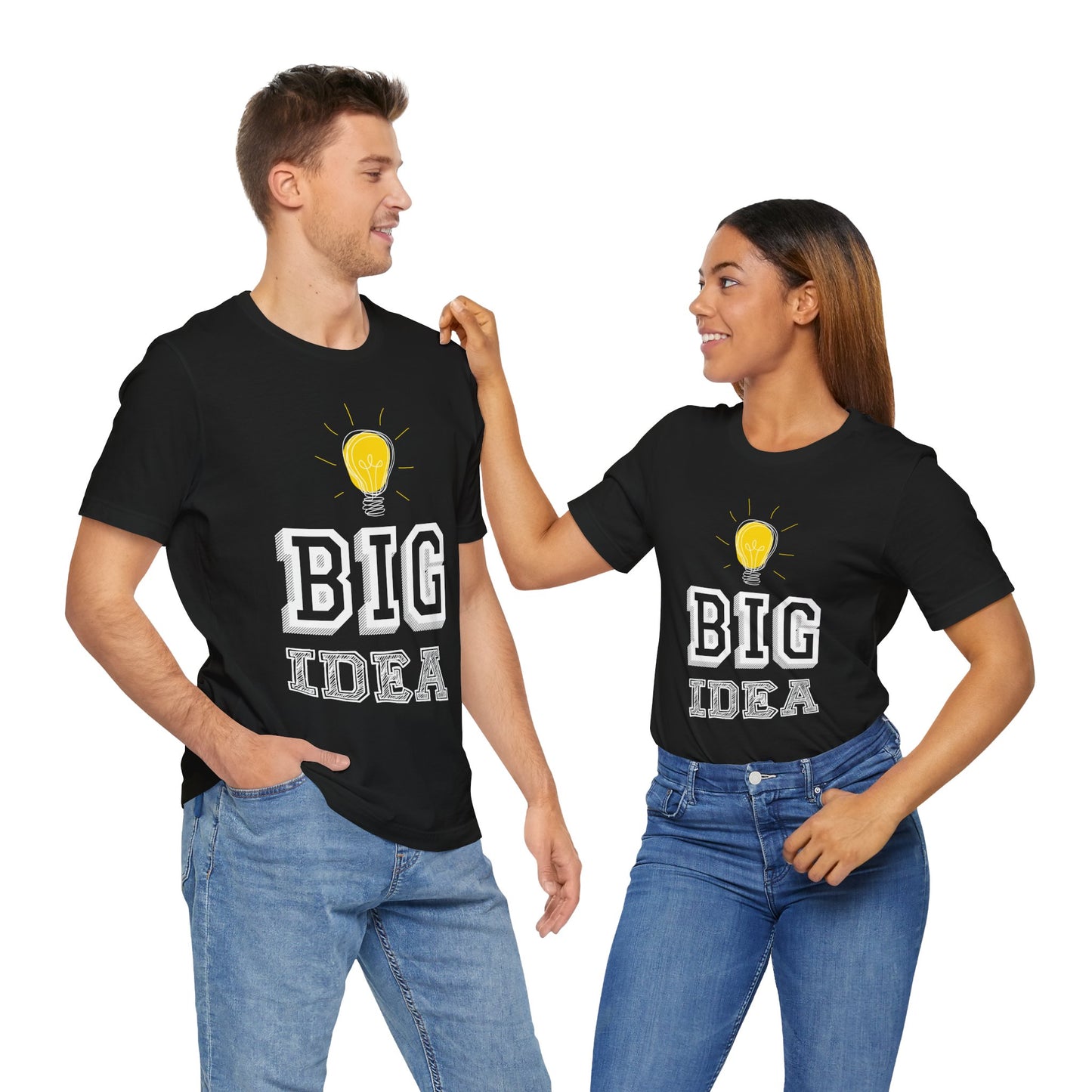 Motivational: Big Idea - Unisex Jersey Short Sleeve Tee - 12469