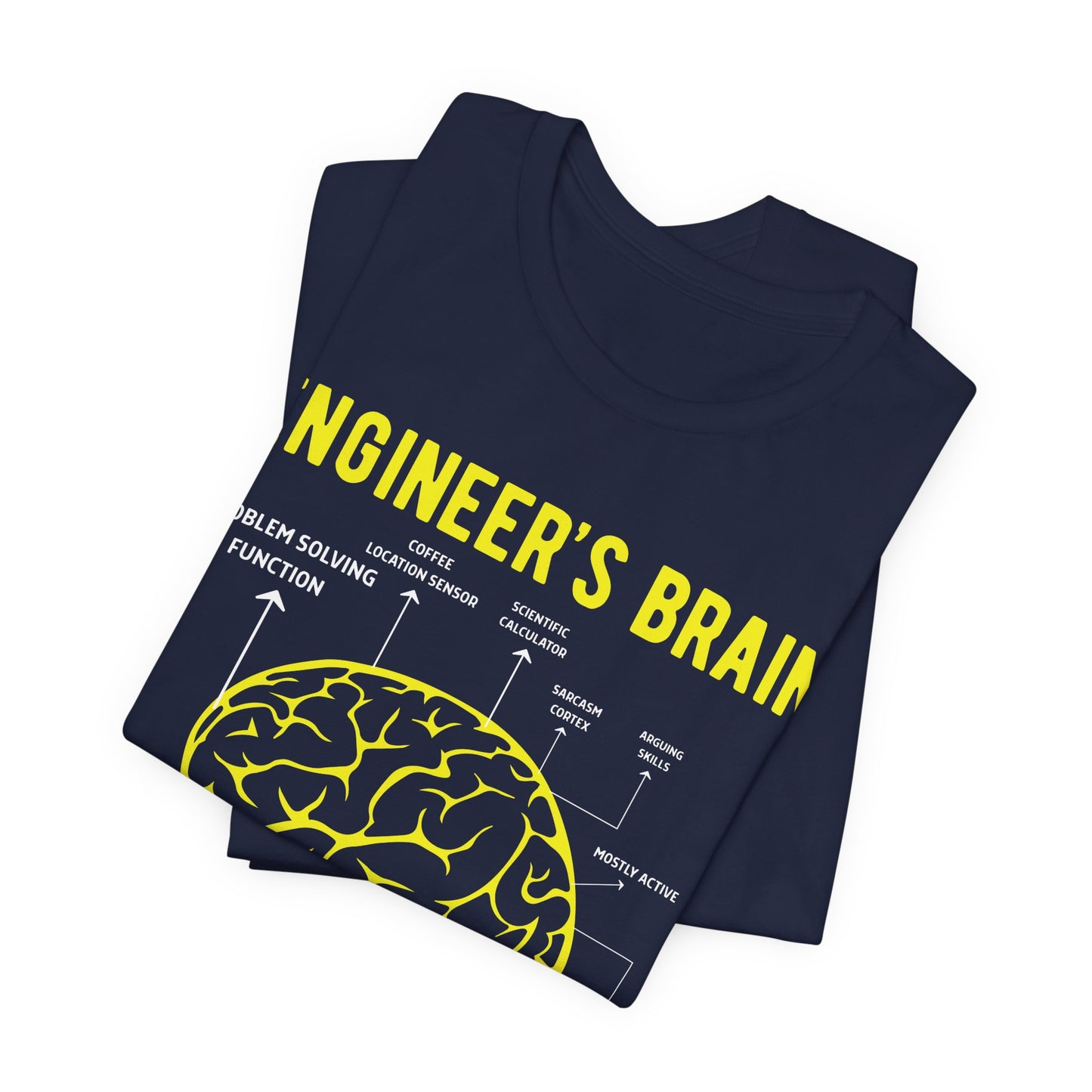 Engineer's Brain - Unisex Jersey Short Sleeve Tee - 13536