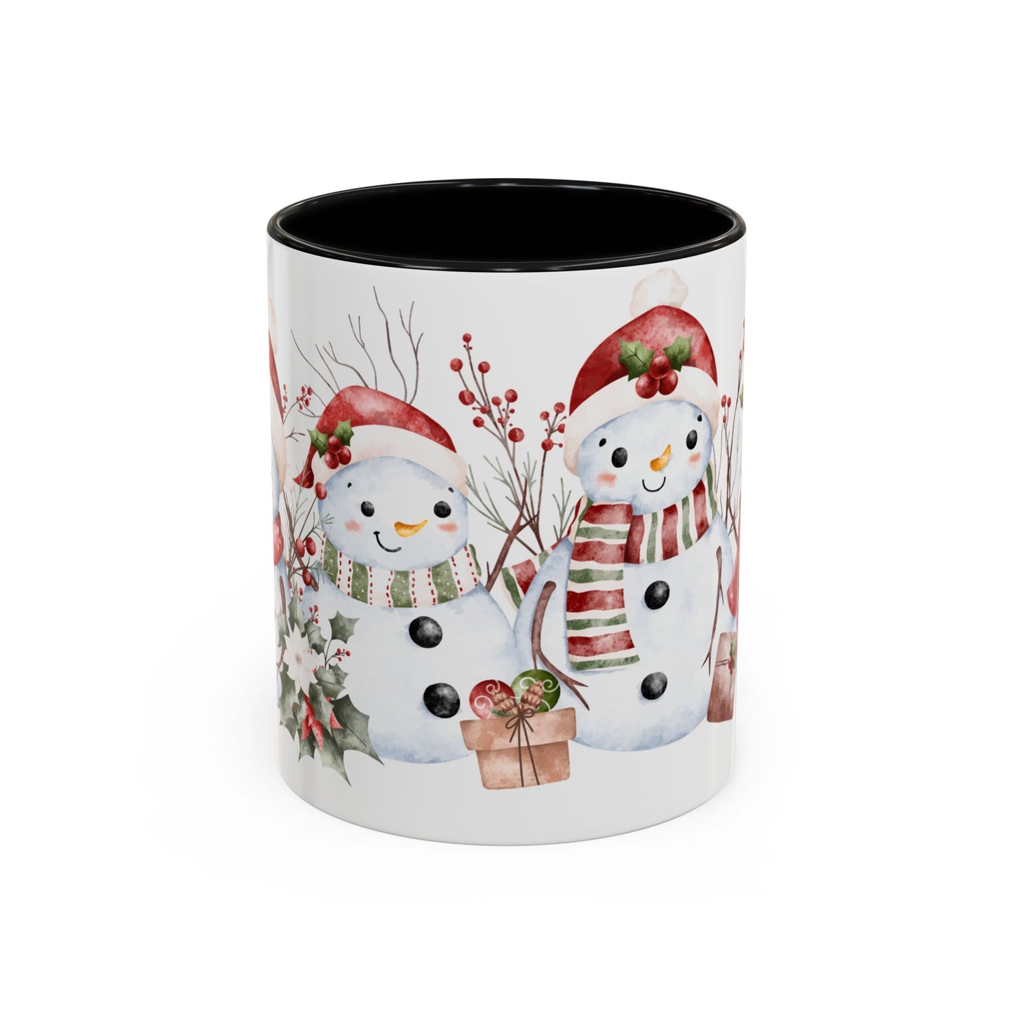 Snowmen - Accent Coffee Mug (11, 15oz) - 10359