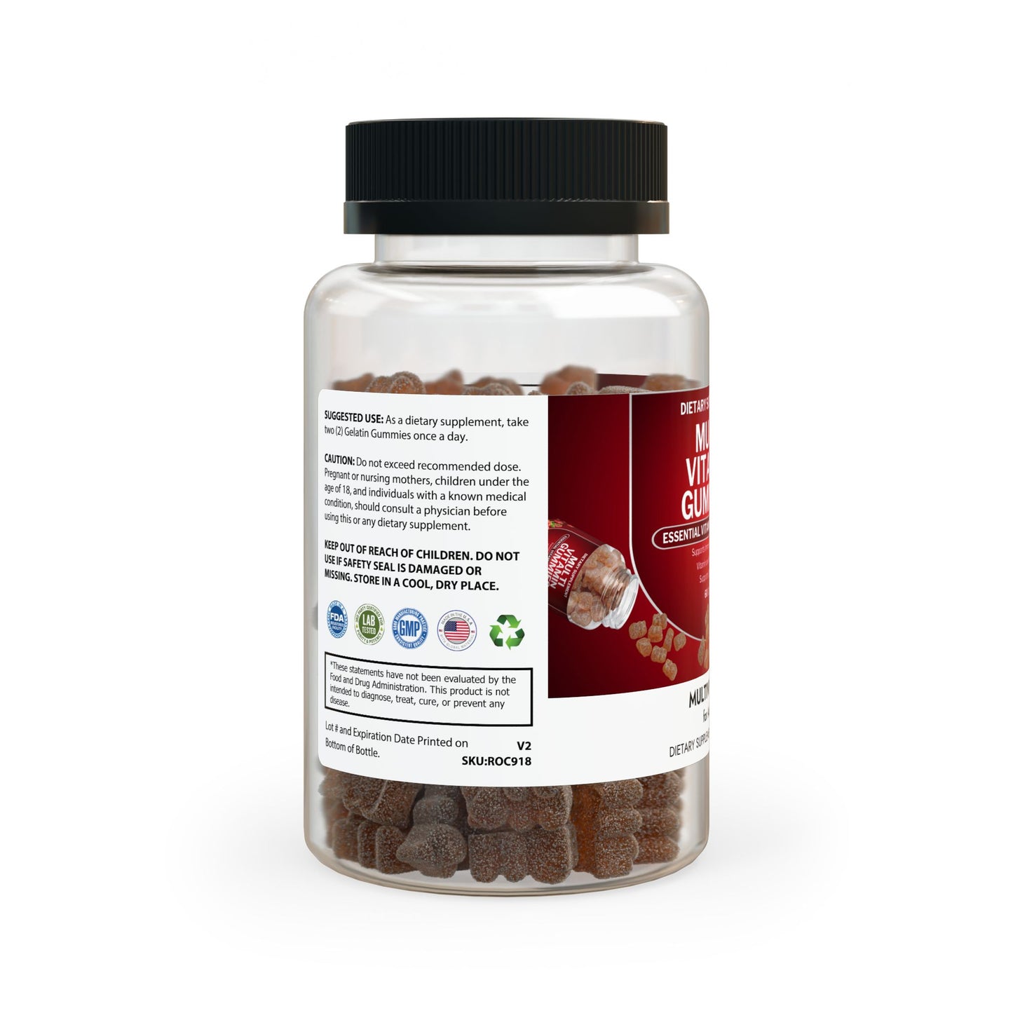 Multivitamin Gummies for Adults (60 Gummies) - 11857
