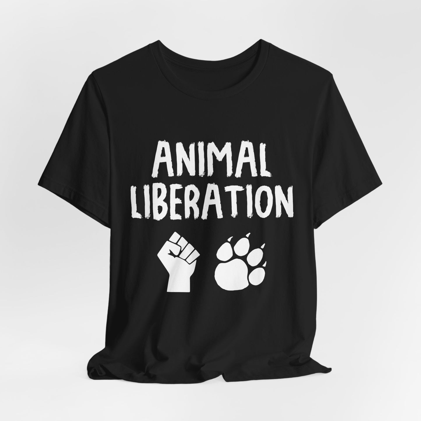 Vegan: Animal Liberation - Unisex Jersey Short Sleeve Tee