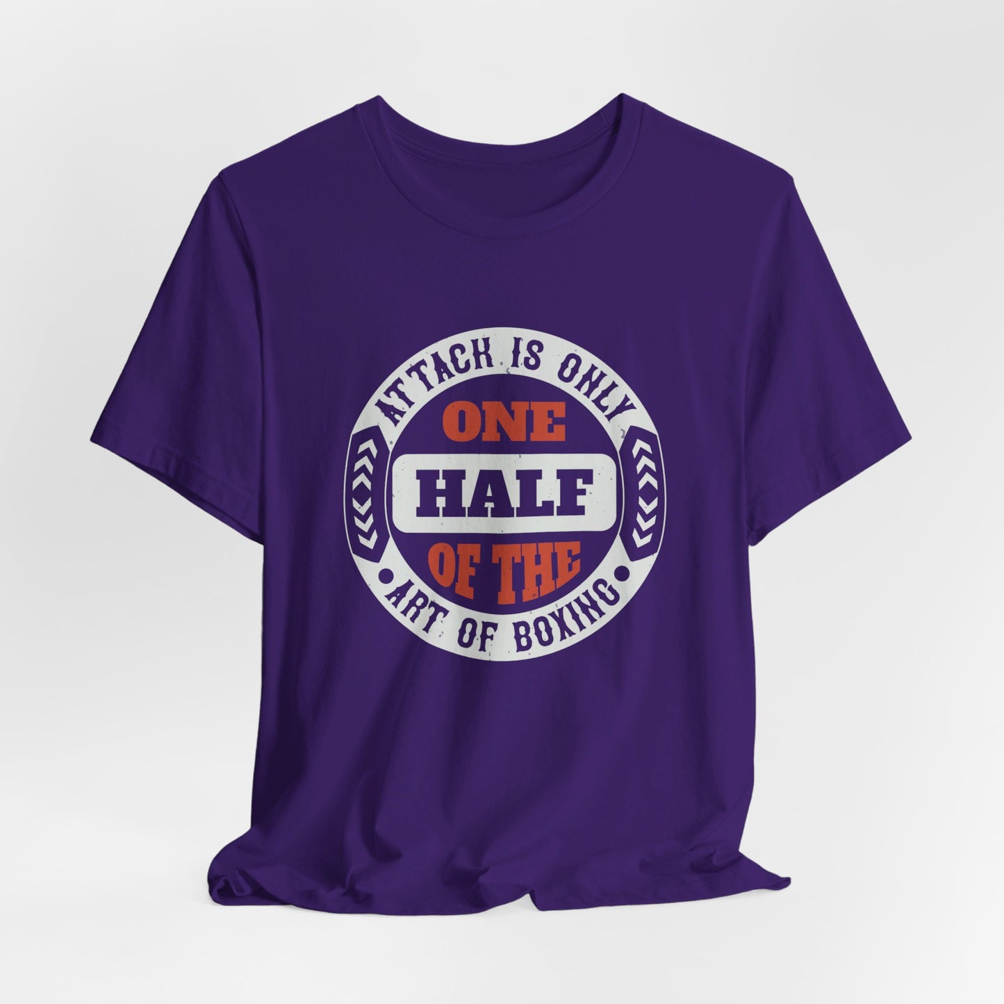 Attack Is Only One Half of the Art of Boxing - Unisex Jersey Short Sleeve Tee