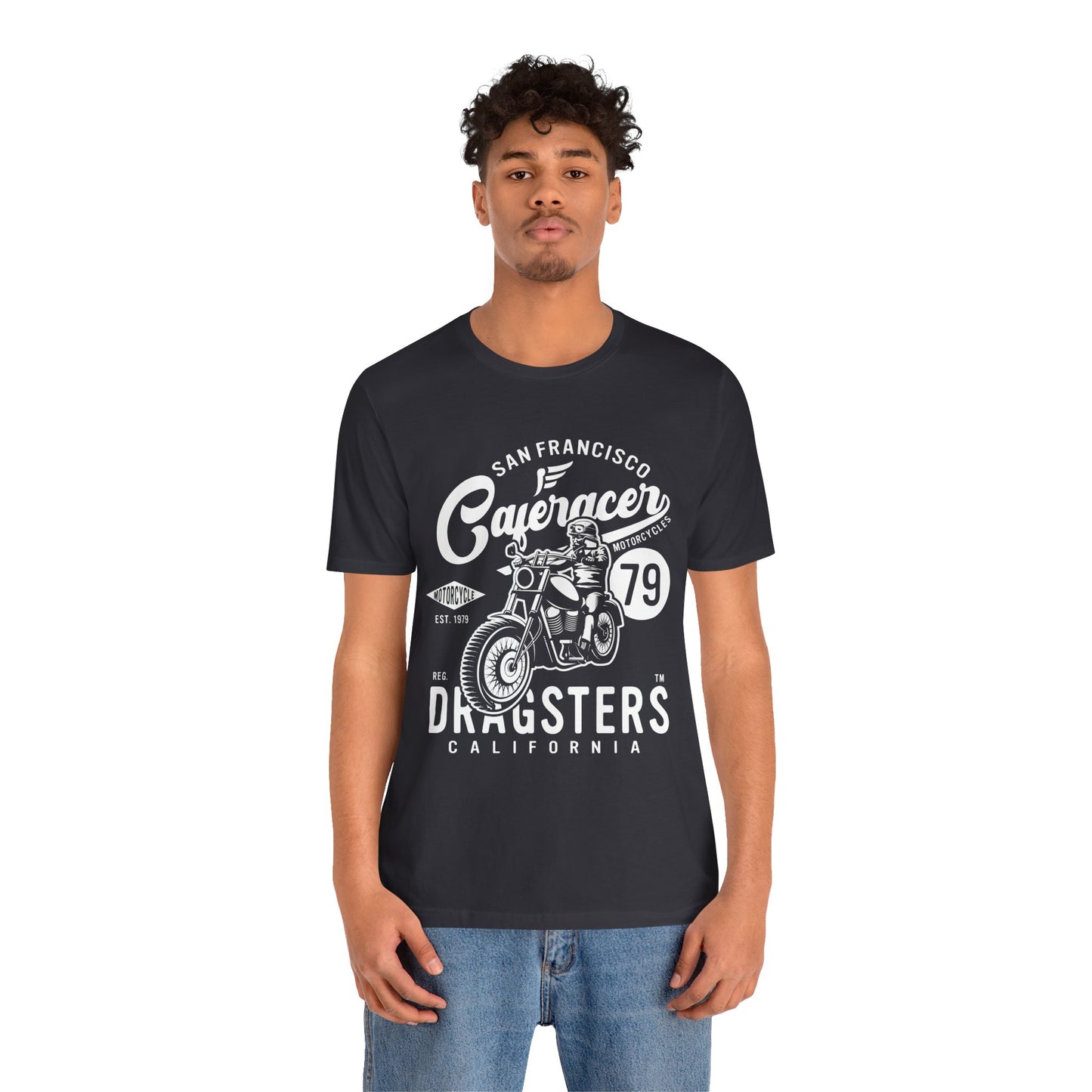 San Francesco Caferacer - Unisex Jersey Short Sleeve Tee - 13374