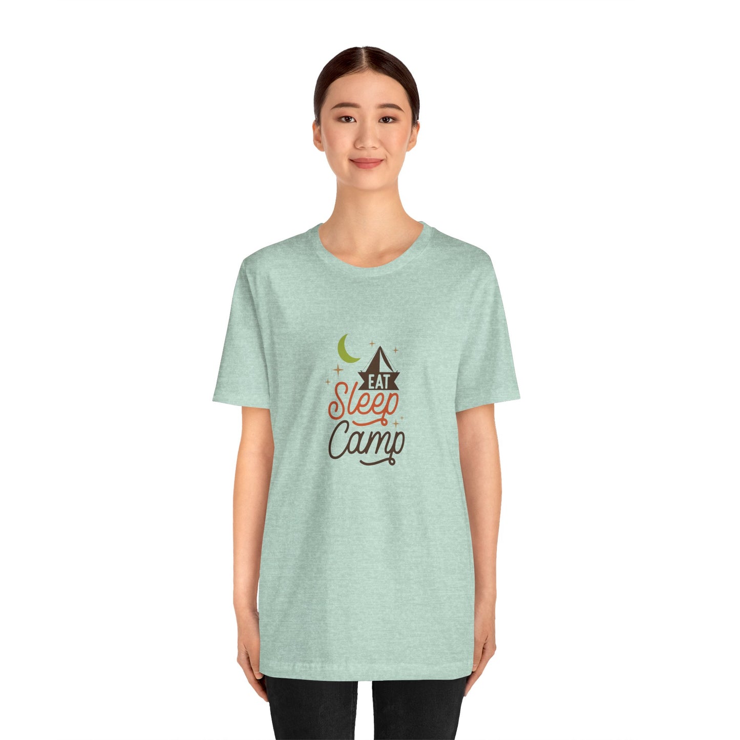 Eat Sleep Camp - Unisex Jersey Short Sleeve Tee - 10568
