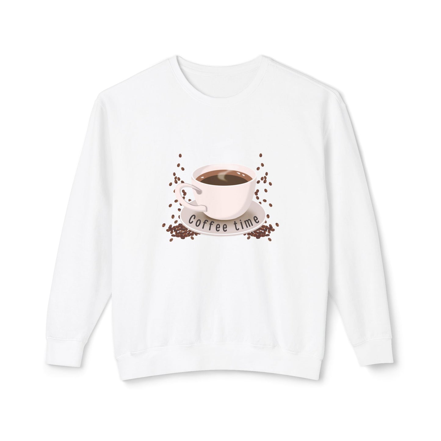 Coffee Time - Unisex Lightweight Crewneck Sweatshirt - 11289
