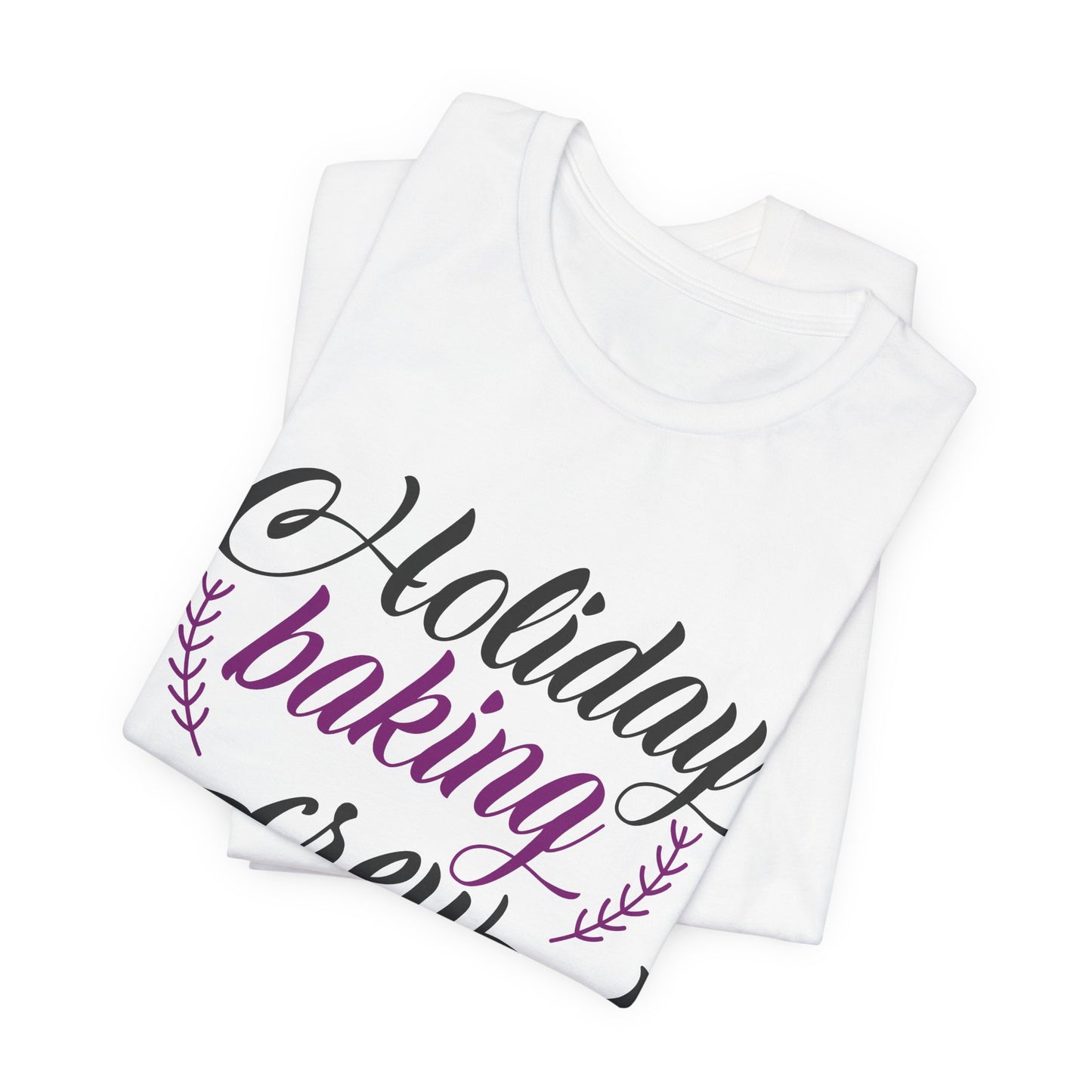 Christmas: Holiday Baking Crew - Unisex Jersey Short Sleeve Tee