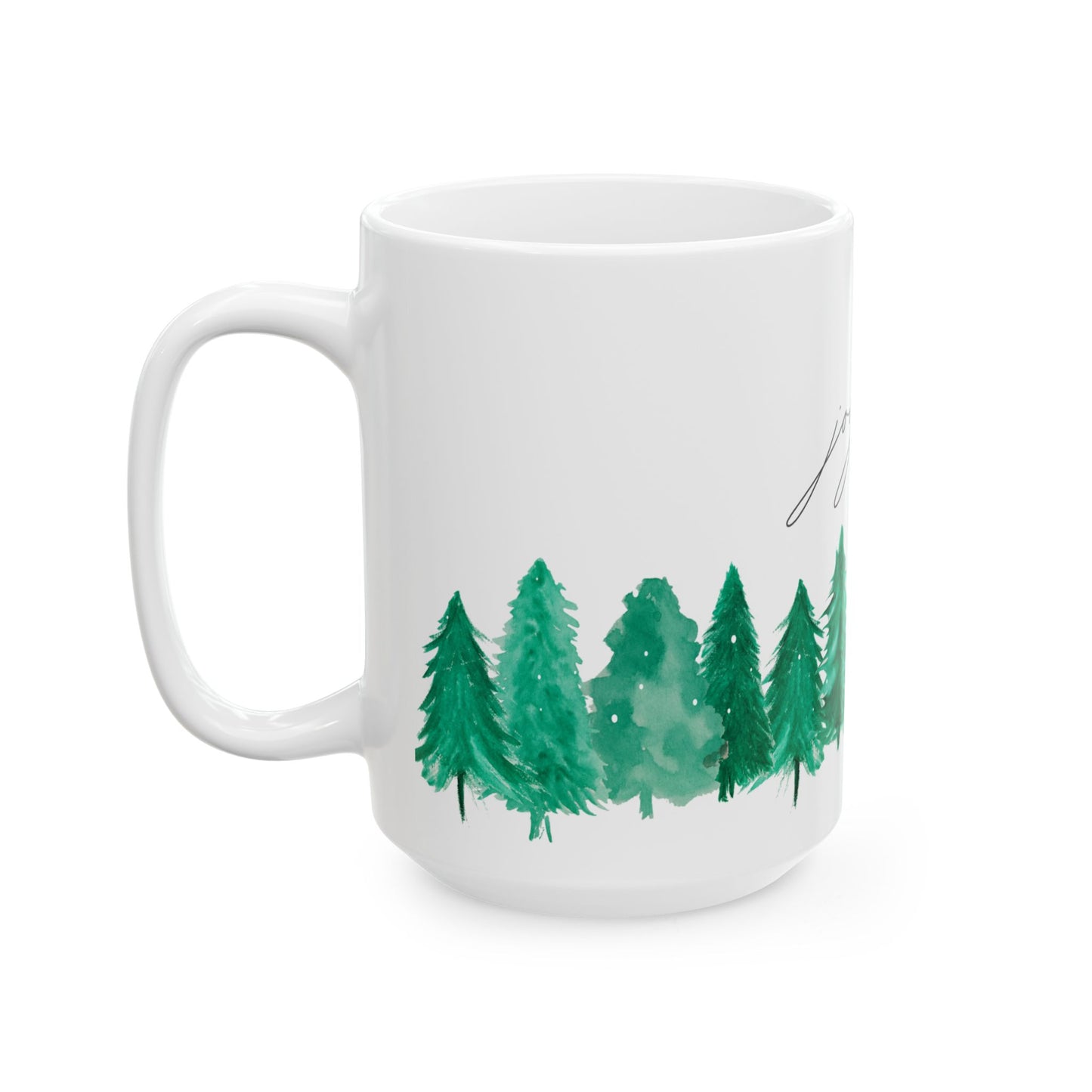 Trees, Joyful - Ceramic Mug, (11oz, 15oz) - 10910