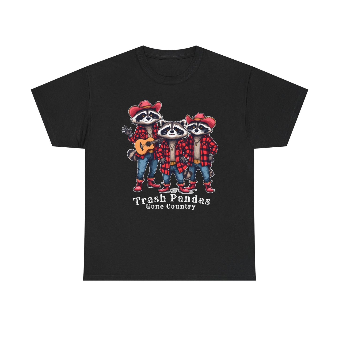 Trash Pandas Gone Country Shirt – Funny Raccoon Band Graphic Tee Gift - 14859