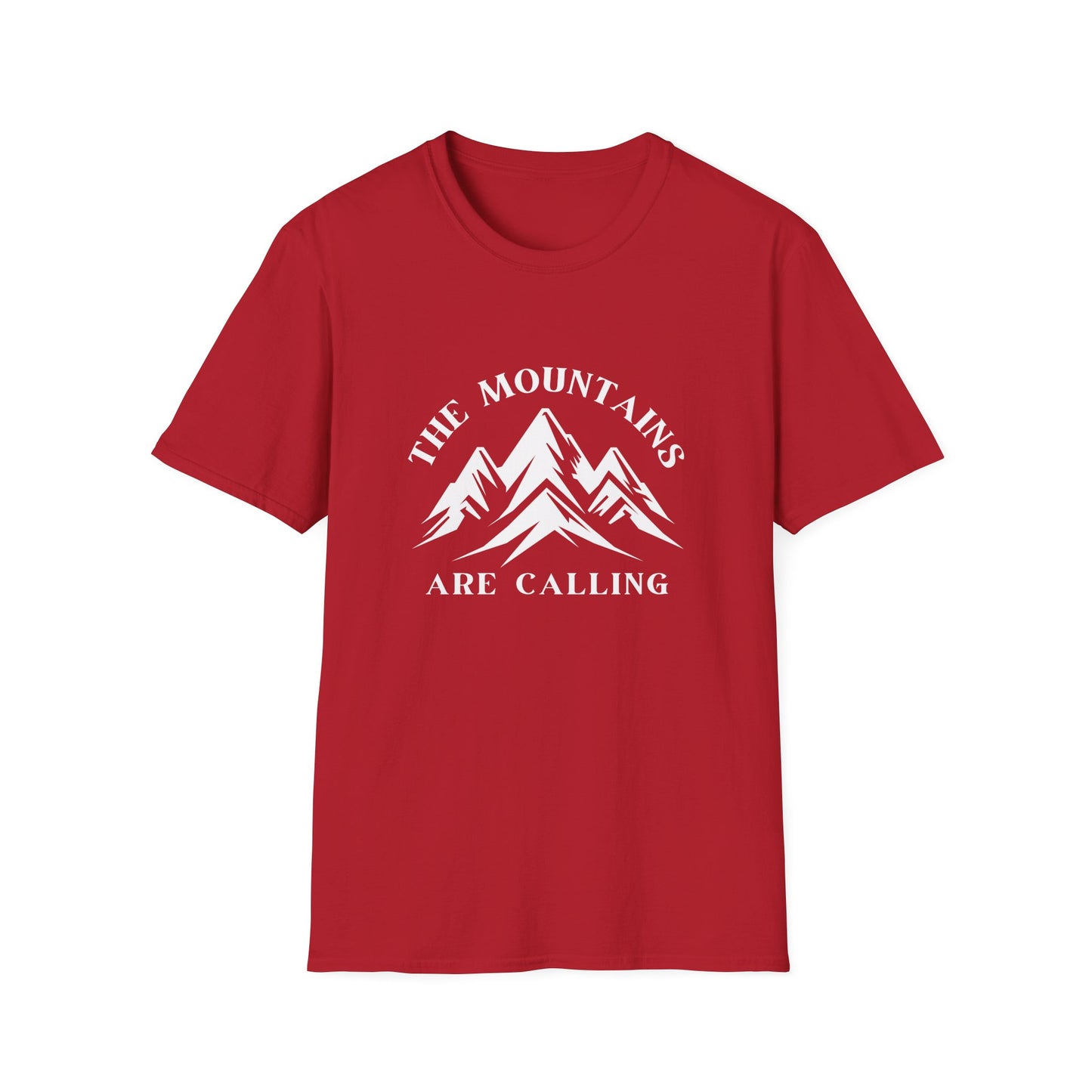 Mountains Are Calling - Unisex Softstyle T-Shirt - 10752