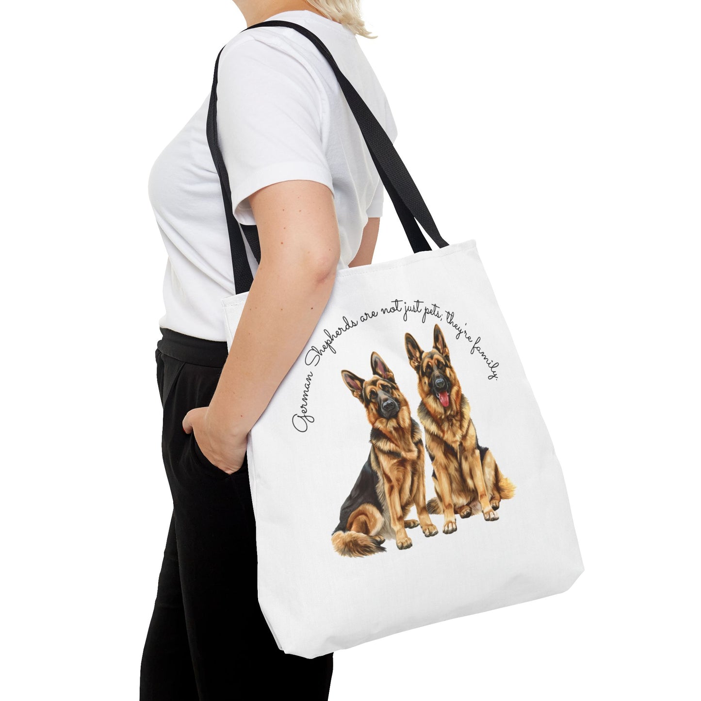 German Shepherds Are Not Just Pets; They're Family - Tote Bag - 10497