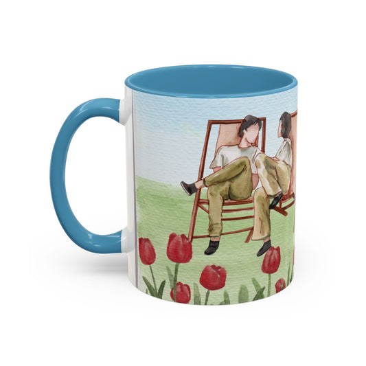 Happy Valentine's Day - Accent Coffee Mug (11, 15oz) - 11127