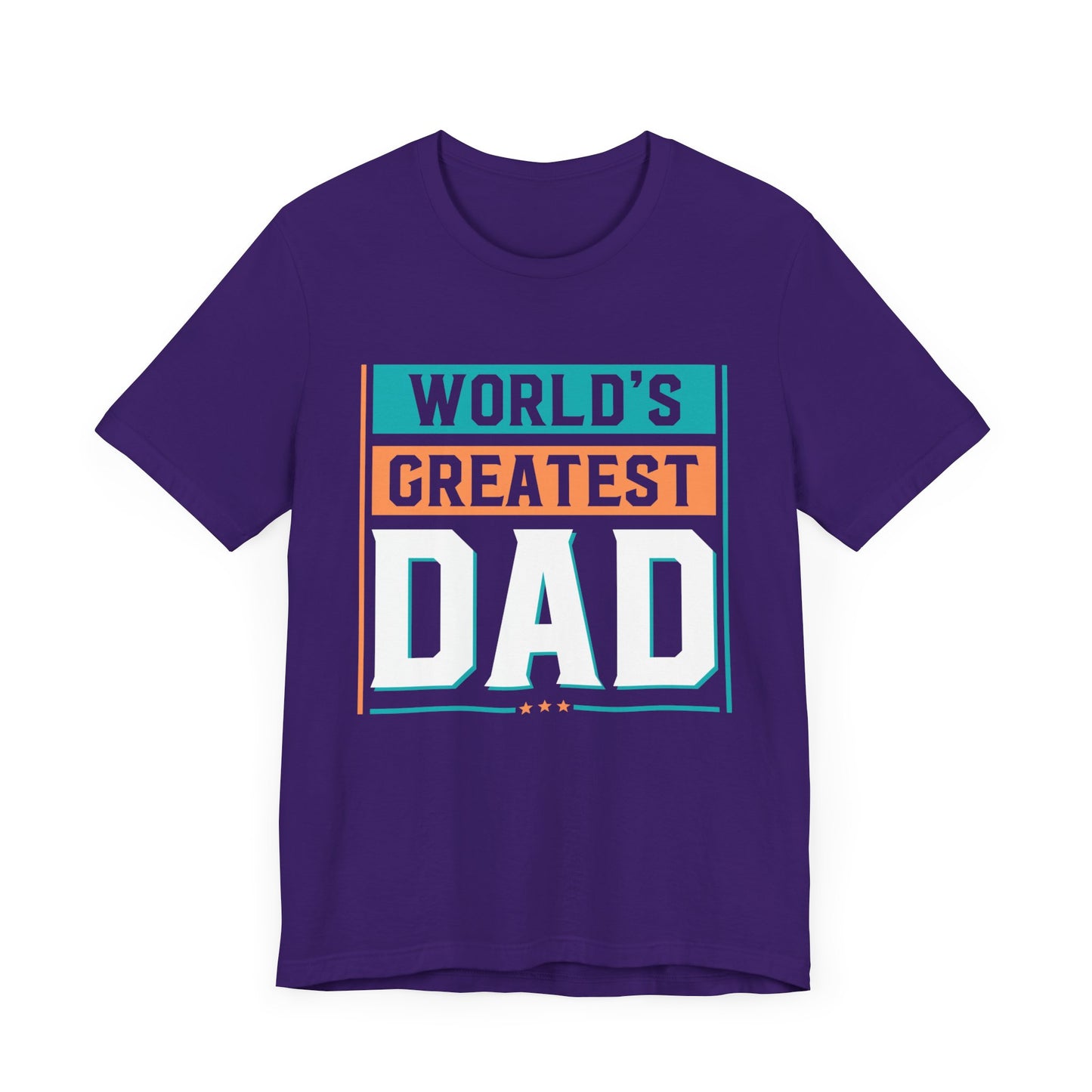 World's Greatest Dad - Unisex Jersey Short Sleeve Tee